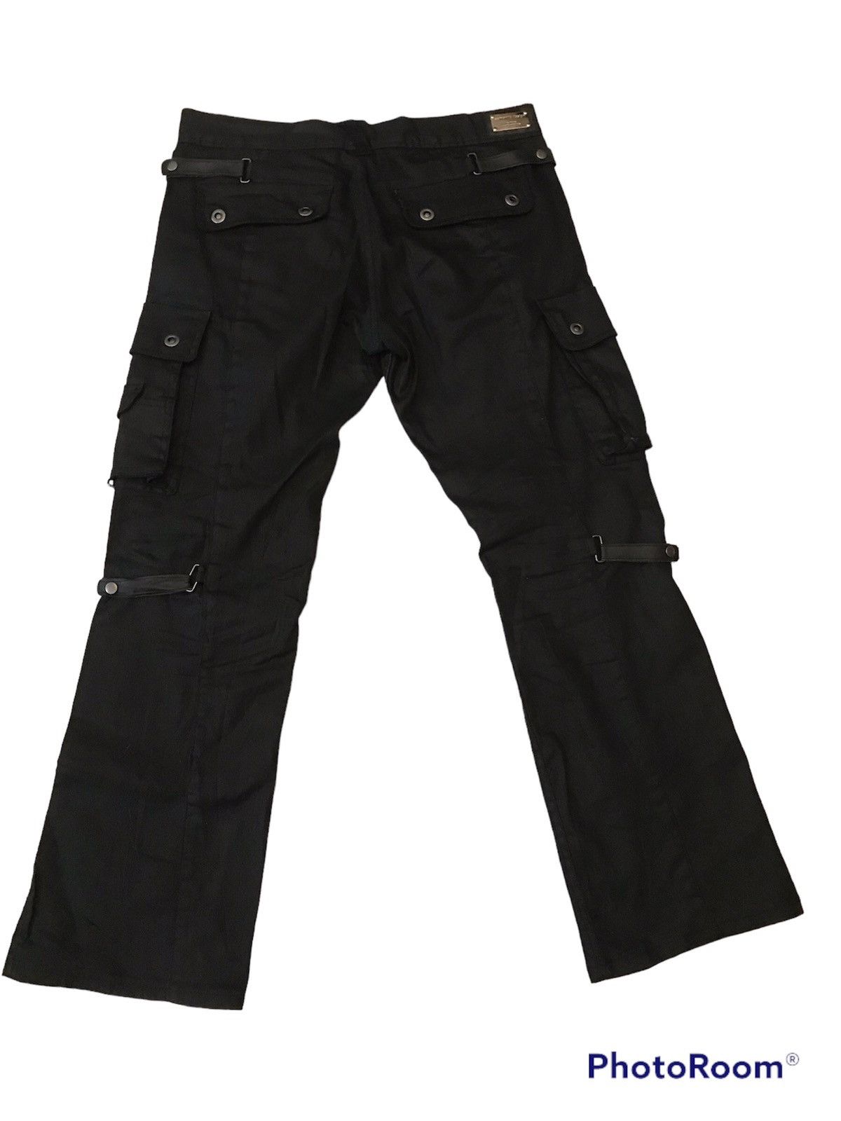 semanticdesign waxed material bondage cargo pant semantic design bootcut Size US 34 / EU 50 - 5 Thumbnail