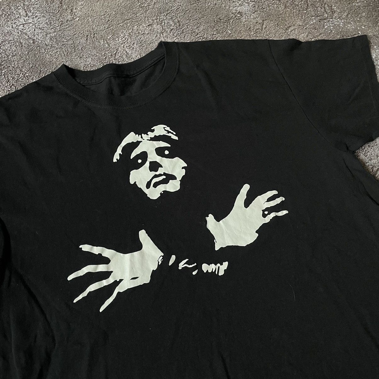 Vintage Vintage 90s Horror Graphic Tee Dracula Vampire Goth Dark L Size US L / EU 52-54 / 3 - 5 Thumbnail