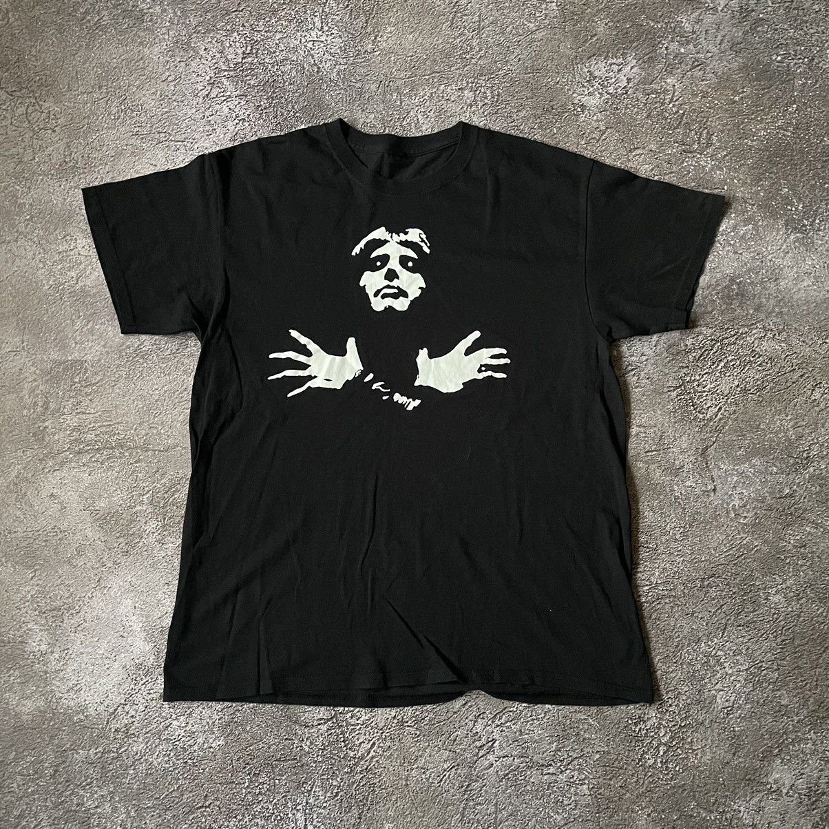 Vintage Vintage 90s Horror Graphic Tee Dracula Vampire Goth Dark L Size US L / EU 52-54 / 3 - 2 Thumbnail