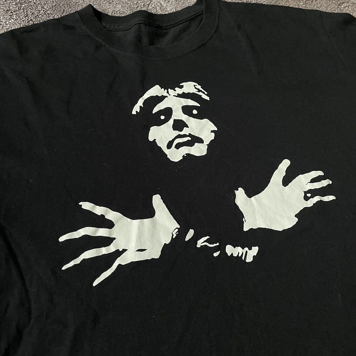 Vintage Vintage 90s Horror Graphic Tee Dracula Vampire Goth Dark L Size US L / EU 52-54 / 3 - 6 Thumbnail