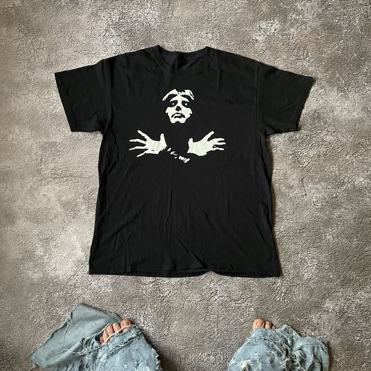 Vintage Vintage 90s Horror Graphic Tee Dracula Vampire Goth Dark L Size US L / EU 52-54 / 3 - 1 Thumbnail