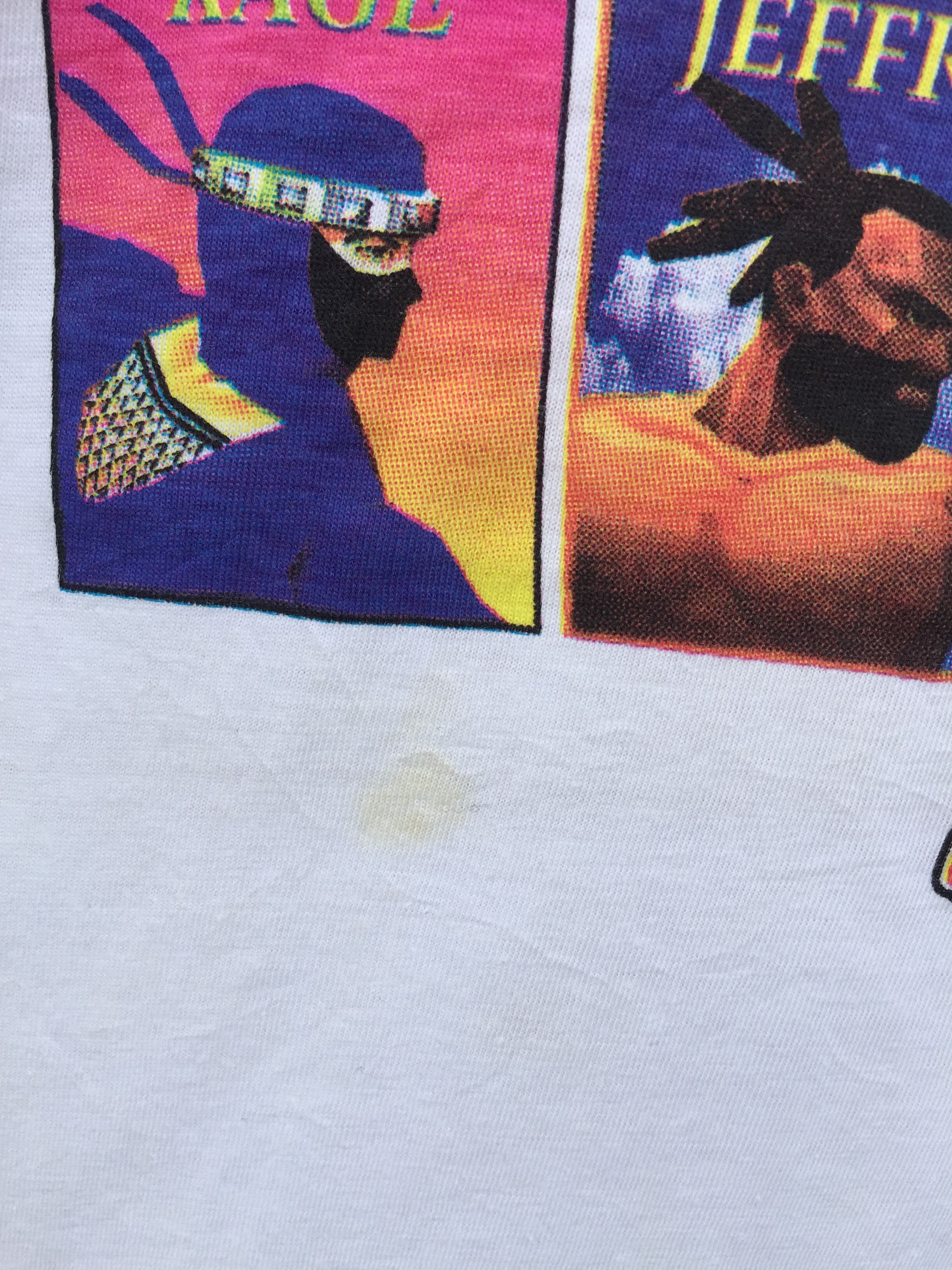 Anime UNWORN !! Vintage 90s VIRTUAL FIGHTER 2 Sega 1994 Size US L / EU 52-54 / 3 - 8 Thumbnail