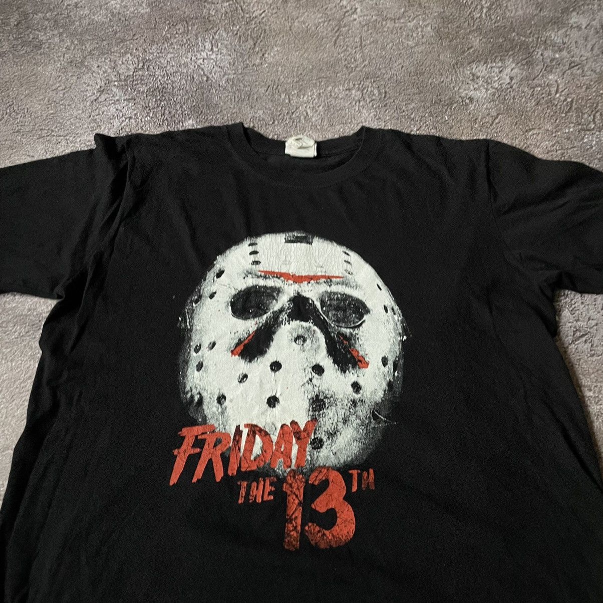 Vintage Vintage 90s Friday the 13th Graphic Tee Horror Grunge Boxy L Size US L / EU 52-54 / 3 - 5 Thumbnail