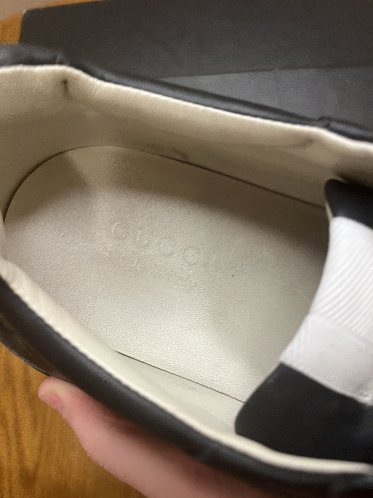 Gucci Gucci Rhyton Iridescent Logo Sneaker Size US 12 / EU 45 - 11 Thumbnail