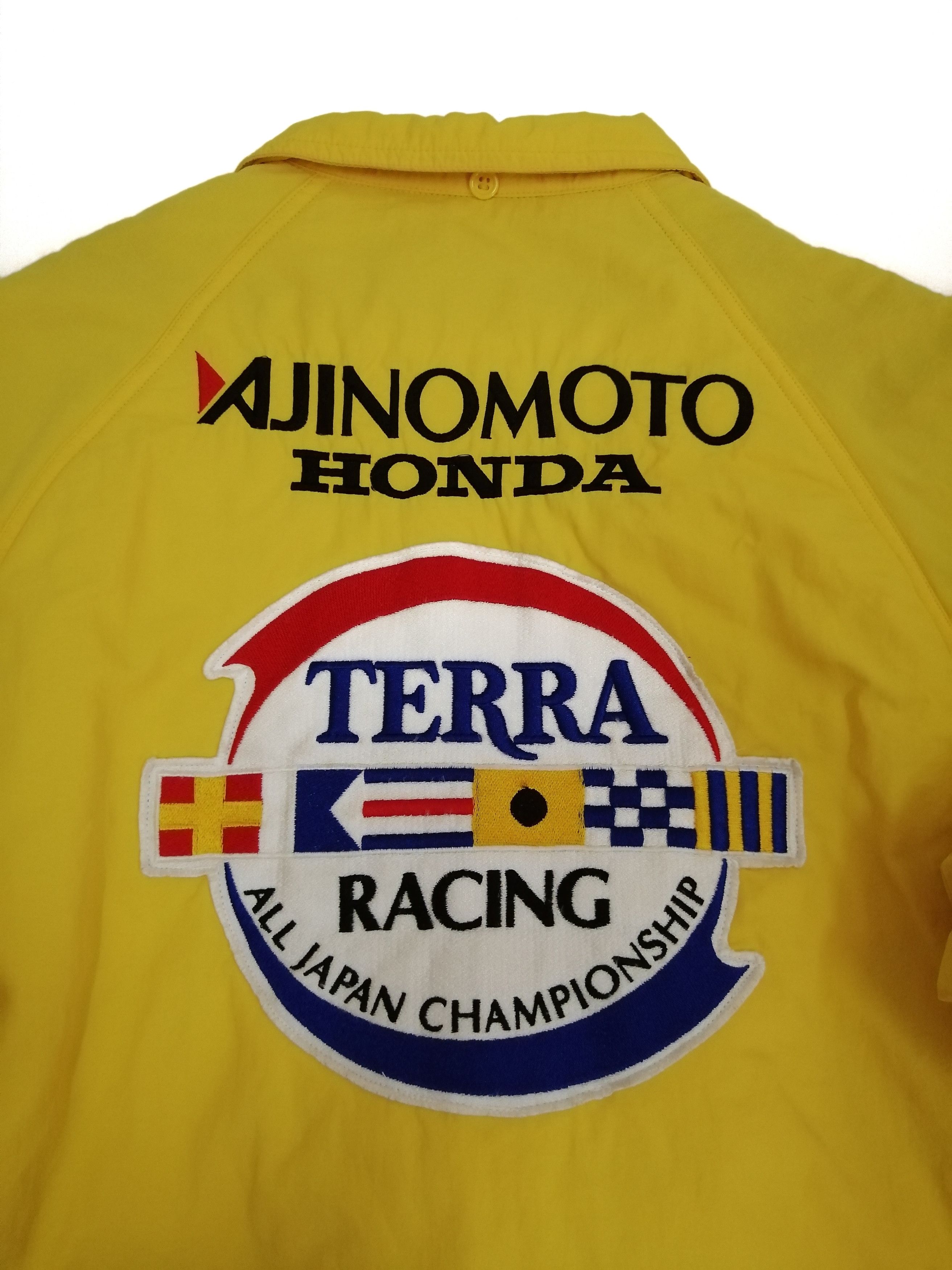 Honda × Sports Specialties Ajinomoto Honda Terra Racing Bomber Jacket Size US L / EU 52-54 / 3 - 3 Thumbnail