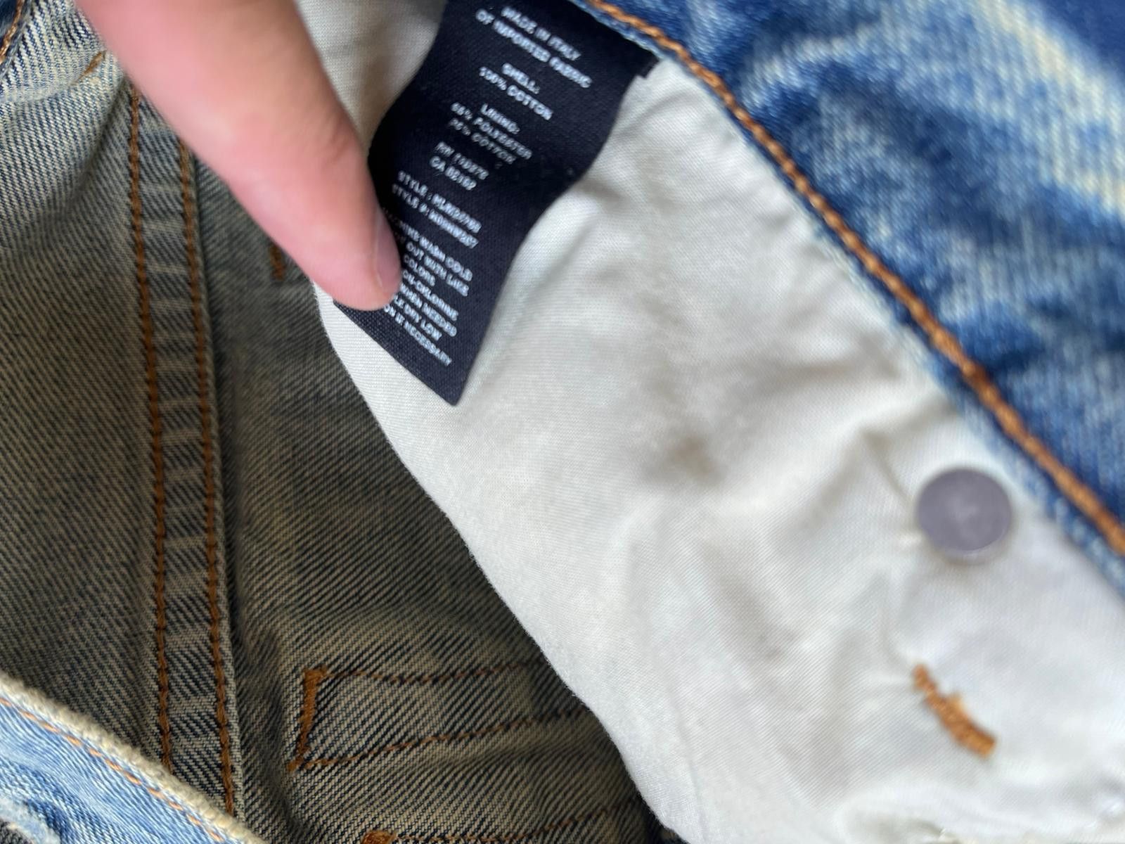 Helmut Lang 97 Jean in Tinted Wash Size US 36 / EU 52 - 18 Thumbnail