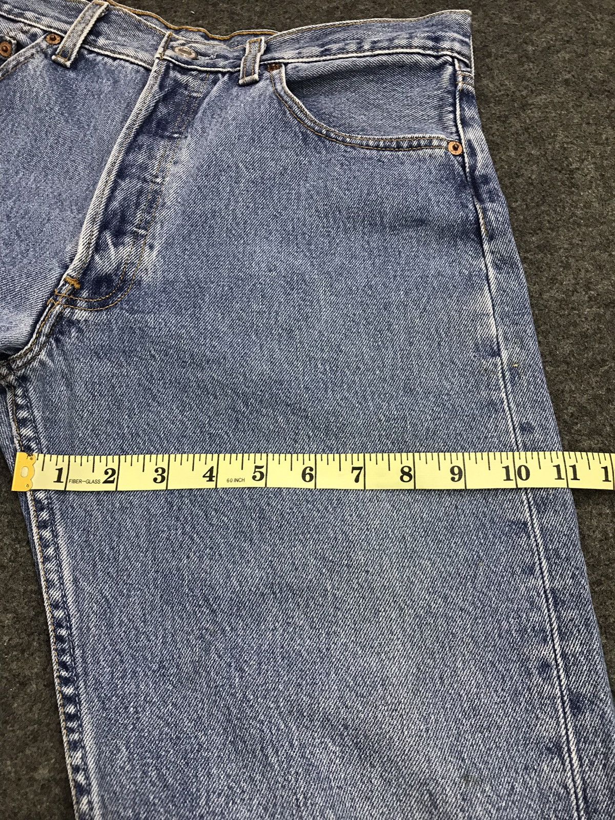 Levi's Vintage Clothing × Vintage Vintage Levi’s 501 Classic Distressed Denim Jeans Straight Size US 31 - 19 Thumbnail