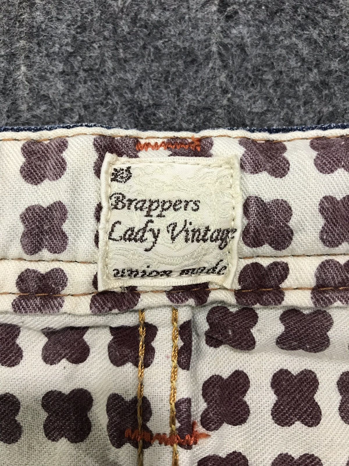 Japanese Brand × Vintage Rare Brappers Distressed Design Unisex Denim Jeans Size US 33 - 15 Thumbnail