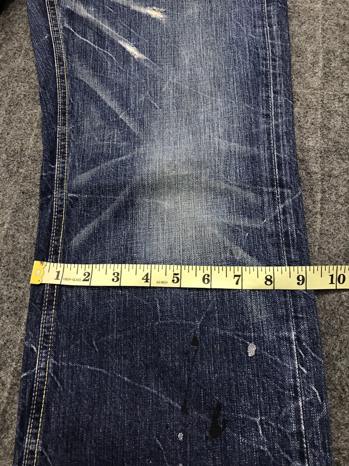 Japanese Brand × Vintage Rare Brappers Distressed Design Unisex Denim Jeans Size US 33 - 21 Thumbnail