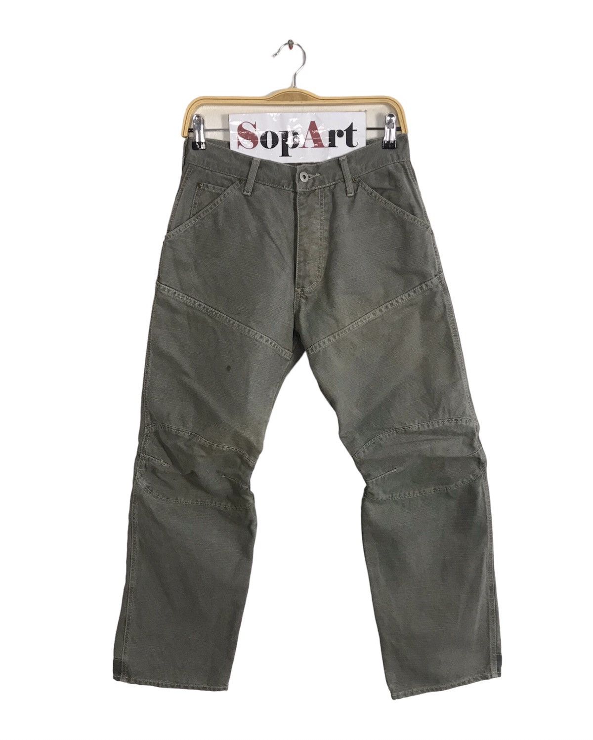 G-Star × Vintage Vintage G-Star Workwear Casual Pants Style Size US 28 / EU 44 - 1 Thumbnail