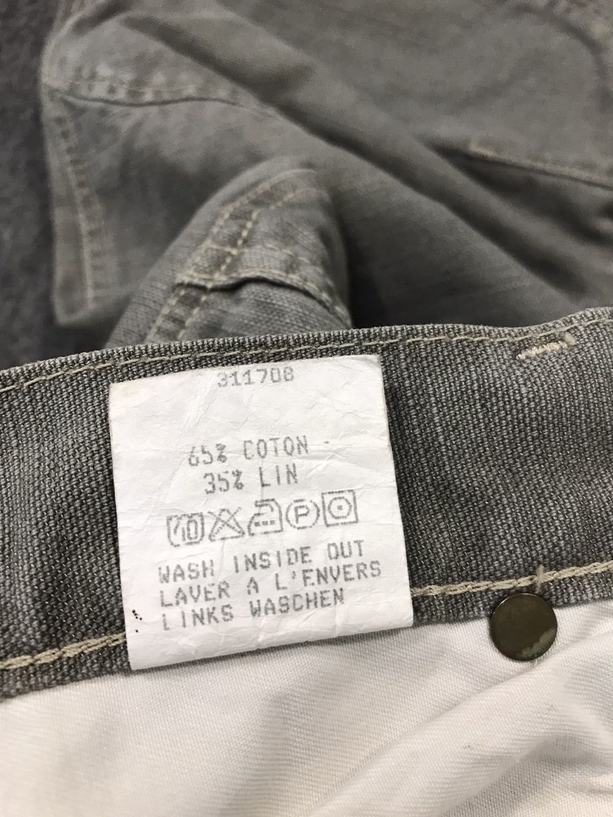 G-Star × Vintage Vintage G-Star Workwear Casual Pants Style Size US 28 / EU 44 - 17 Thumbnail