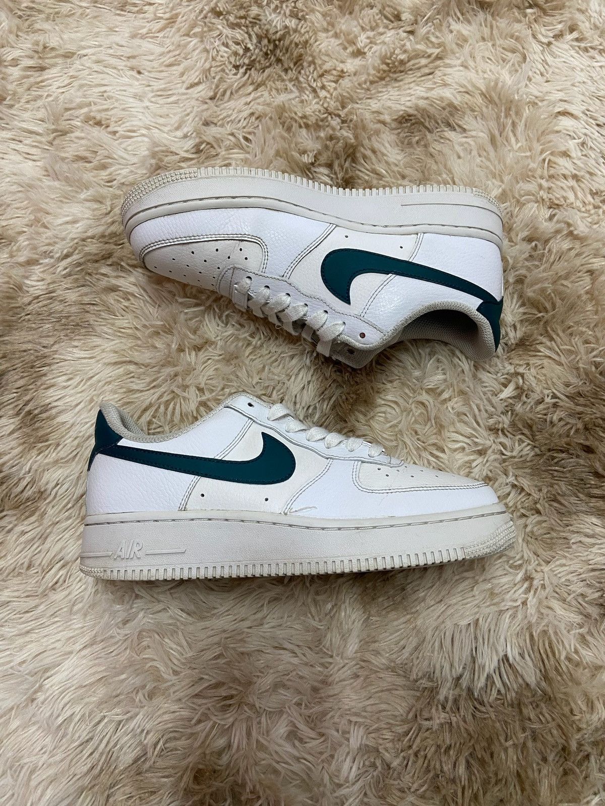 Nike AF1 Dark Teal Size US 8 / IT 38 - 1 Thumbnail