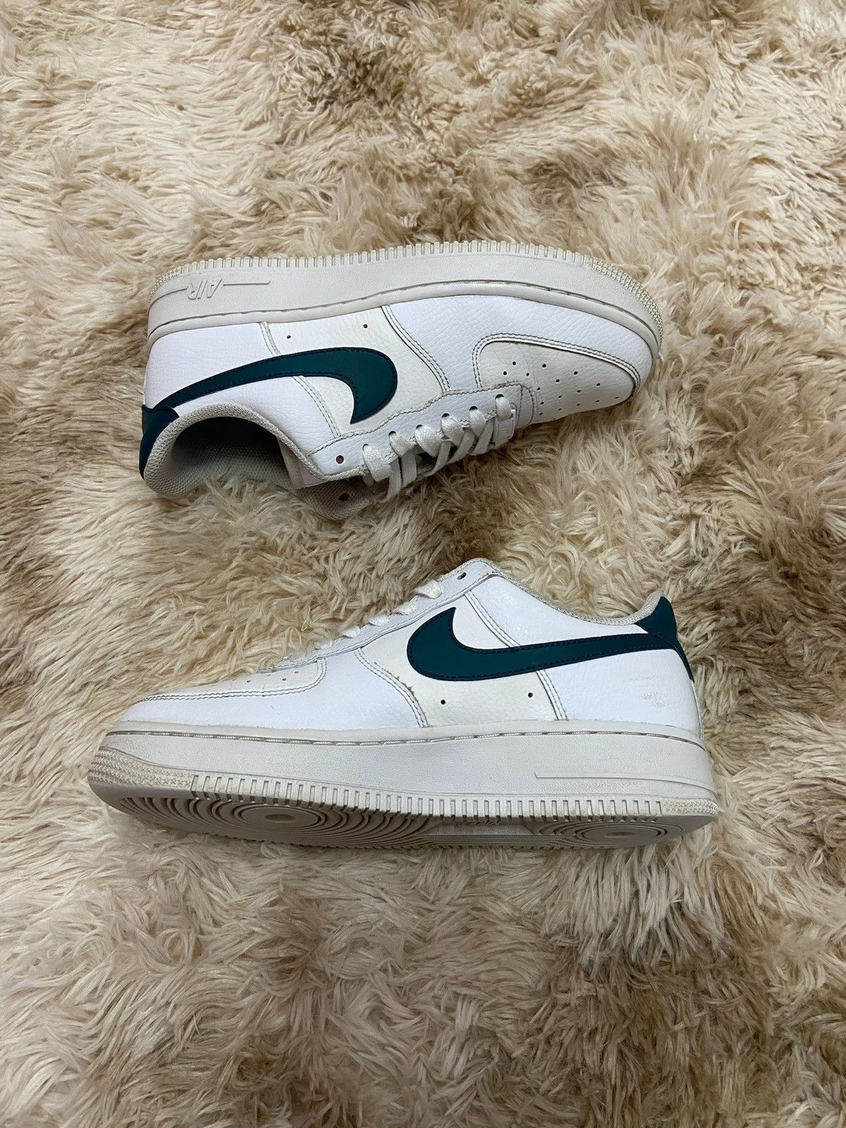 Nike AF1 Dark Teal Size US 8 / IT 38 - 2 Thumbnail