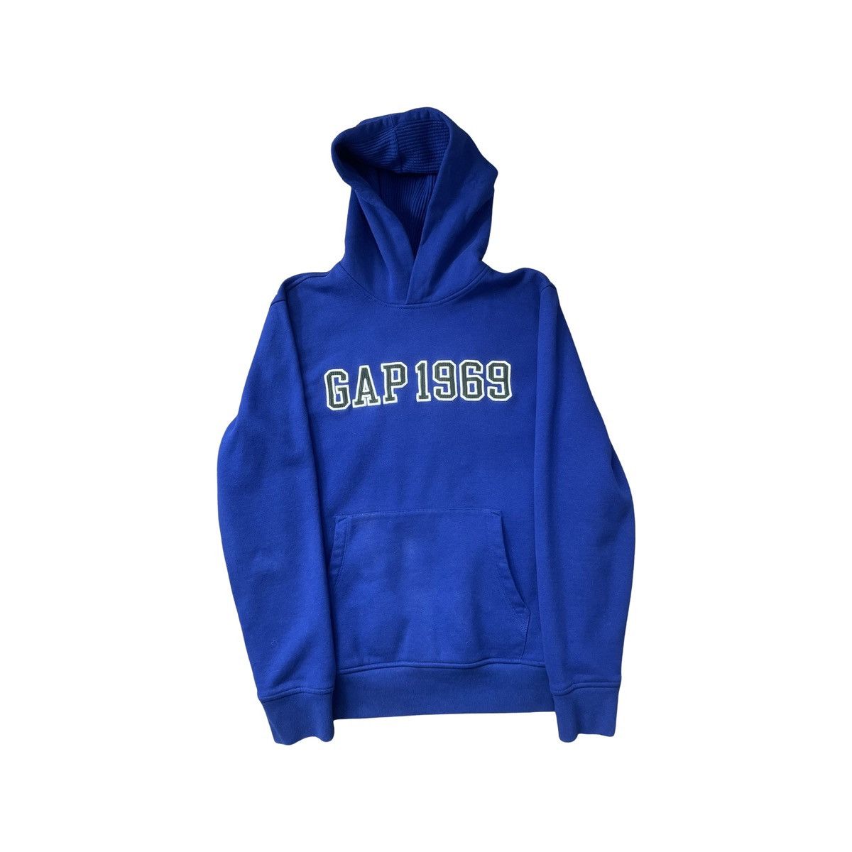 Gap Vintage GAP 1969 Green&Blue Pullover Size US S / EU 44-46 / 1 - 1 Preview