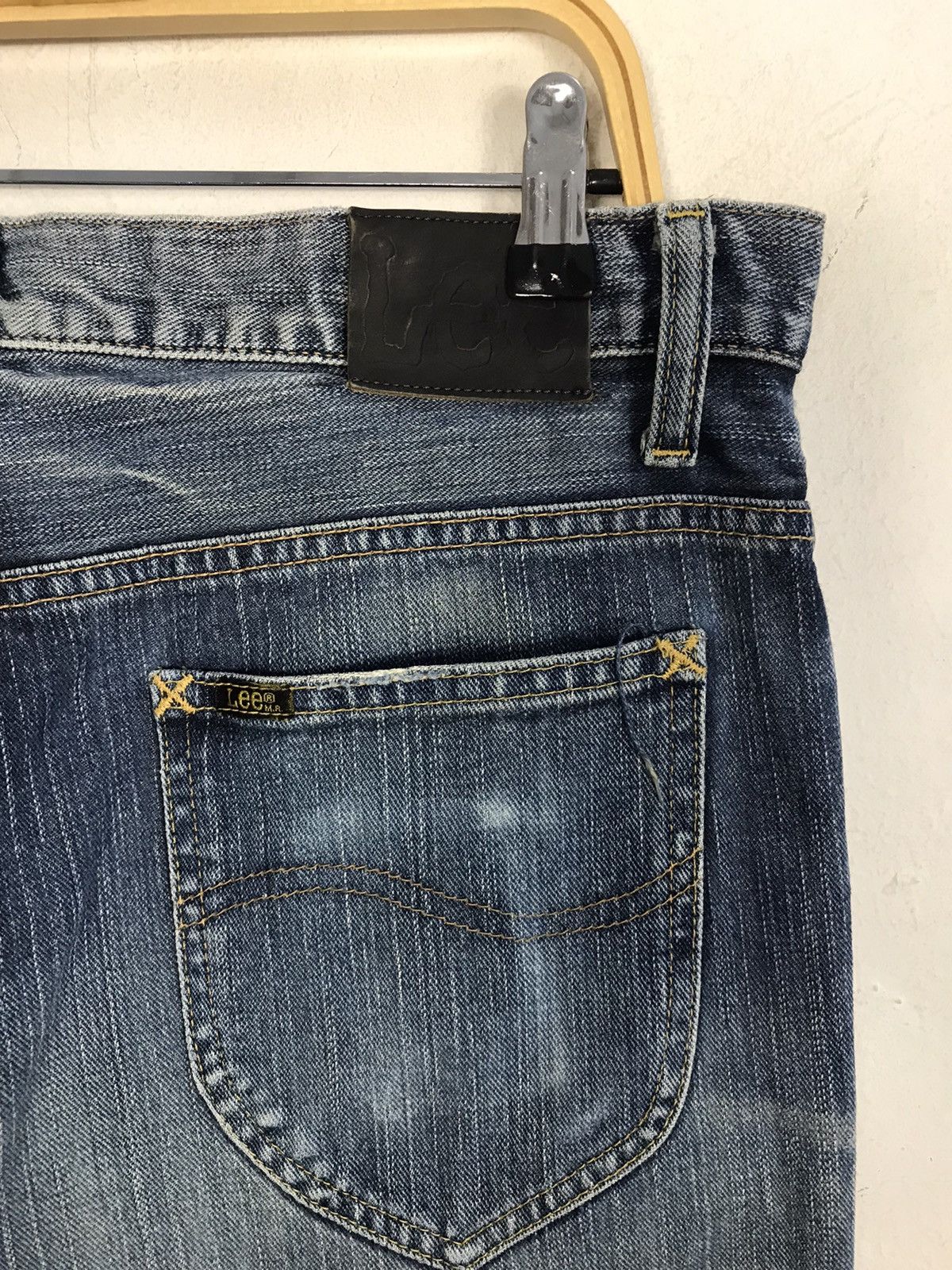 Japanese Brand × Lee × Vintage Vintage Lee Riders Straight Cut Zipper Denim Jeans Size US 34 / EU 50 - 11 Thumbnail