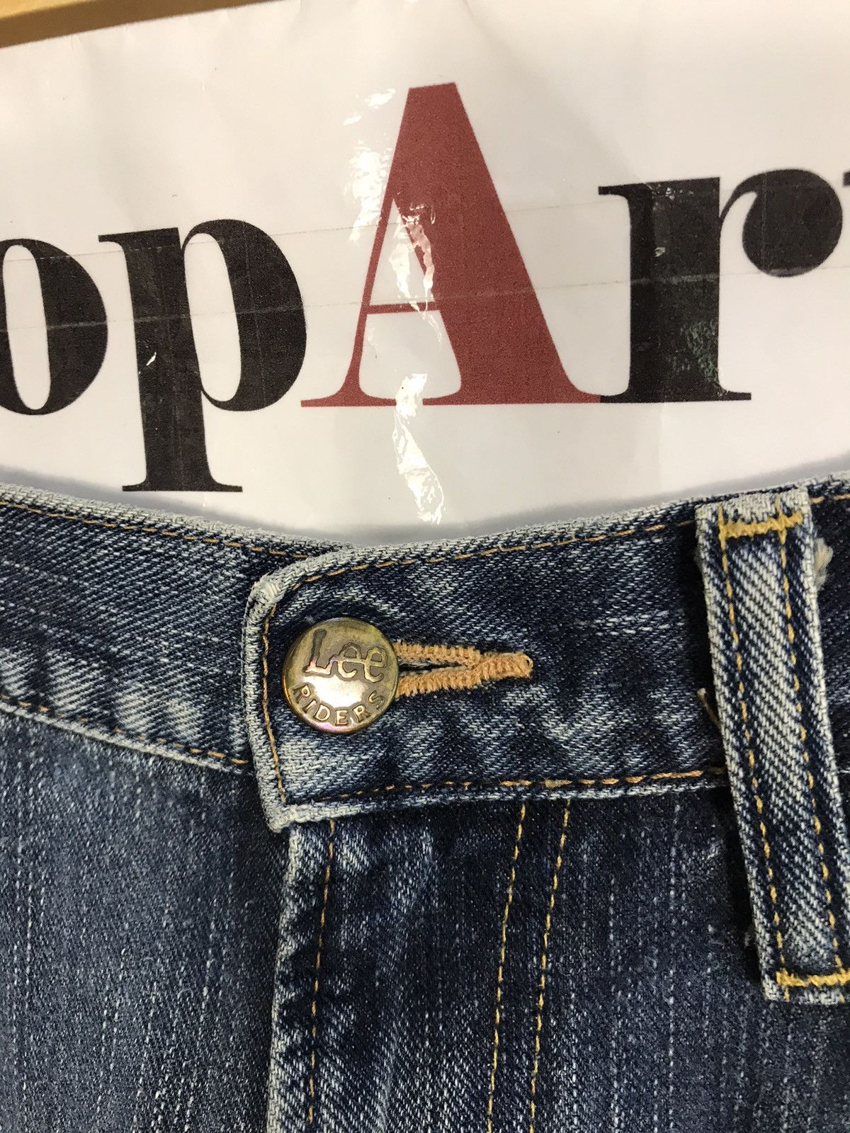 Japanese Brand × Lee × Vintage Vintage Lee Riders Straight Cut Zipper Denim Jeans Size US 34 / EU 50 - 7 Thumbnail