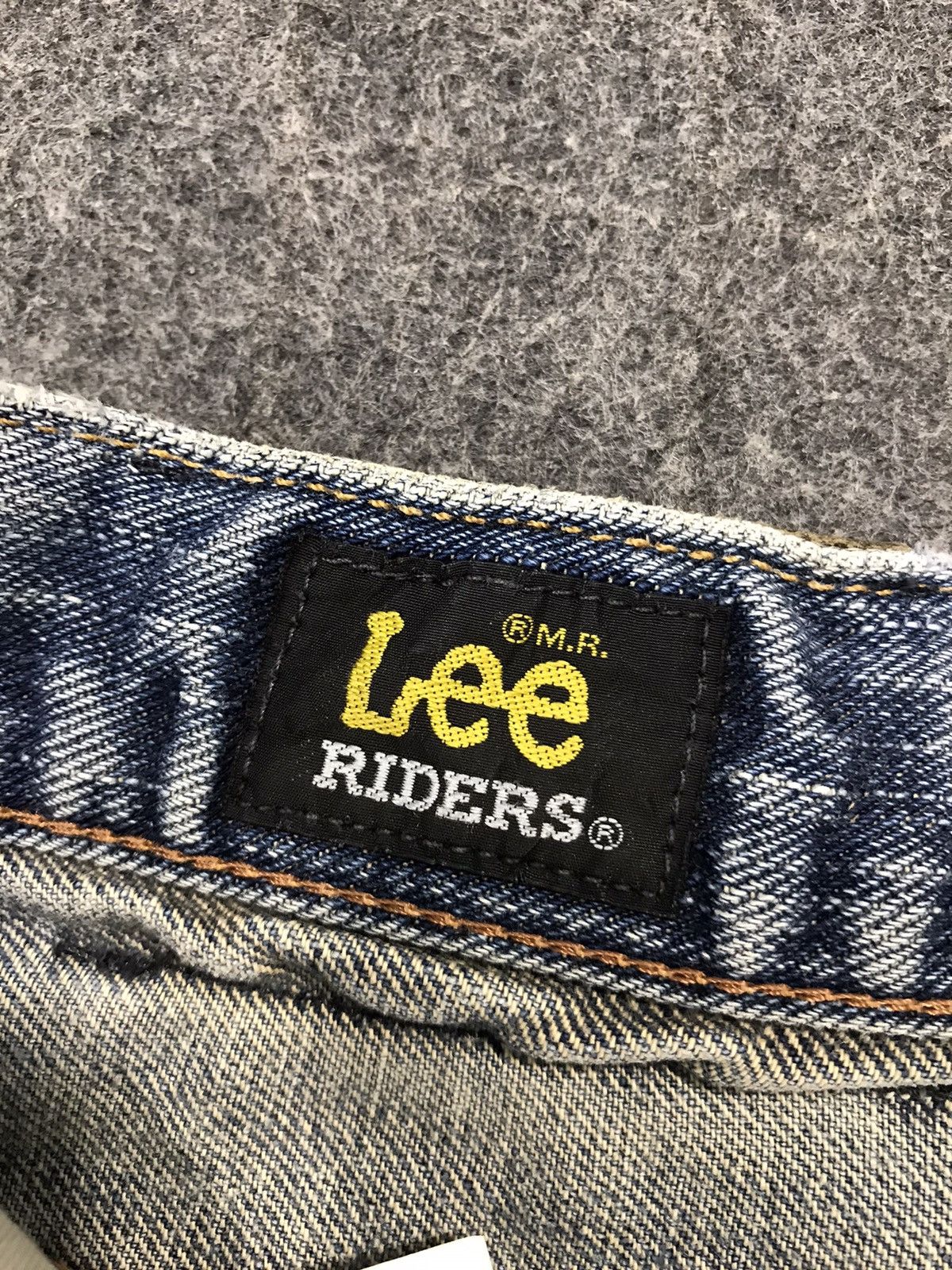 Japanese Brand × Lee × Vintage Vintage Lee Riders Straight Cut Zipper Denim Jeans Size US 34 / EU 50 - 15 Thumbnail