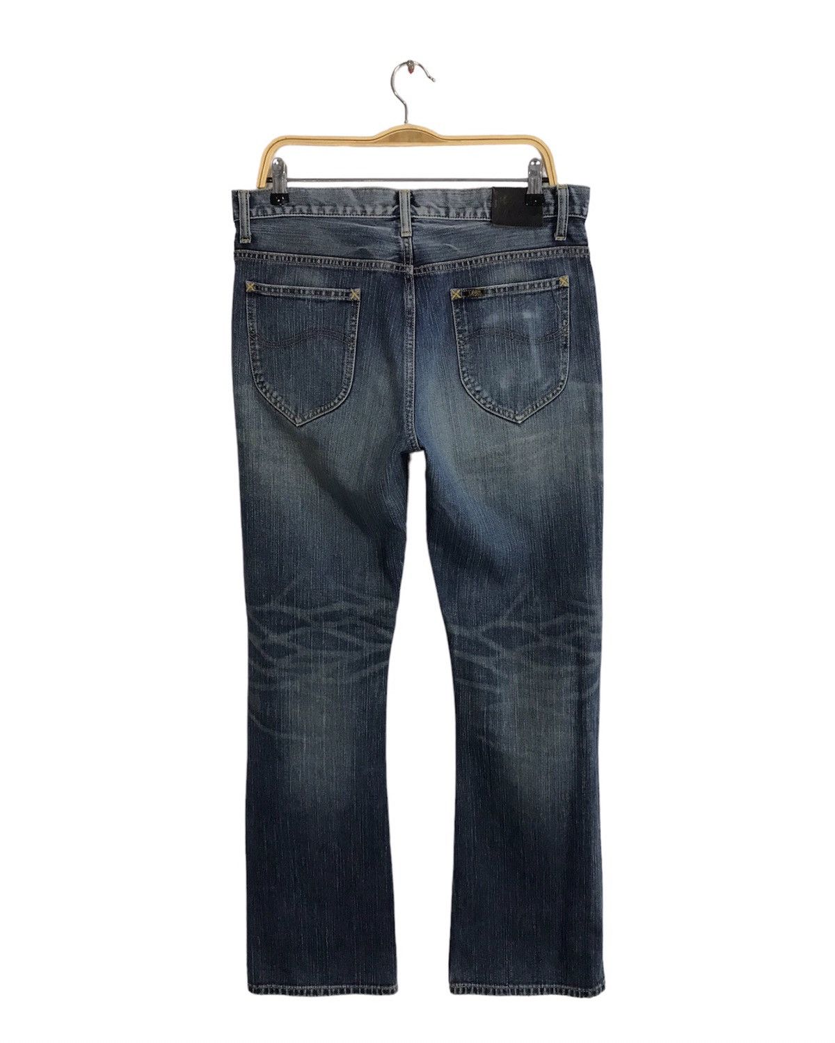 Japanese Brand × Lee × Vintage Vintage Lee Riders Straight Cut Zipper Denim Jeans Size US 34 / EU 50 - 2 Thumbnail