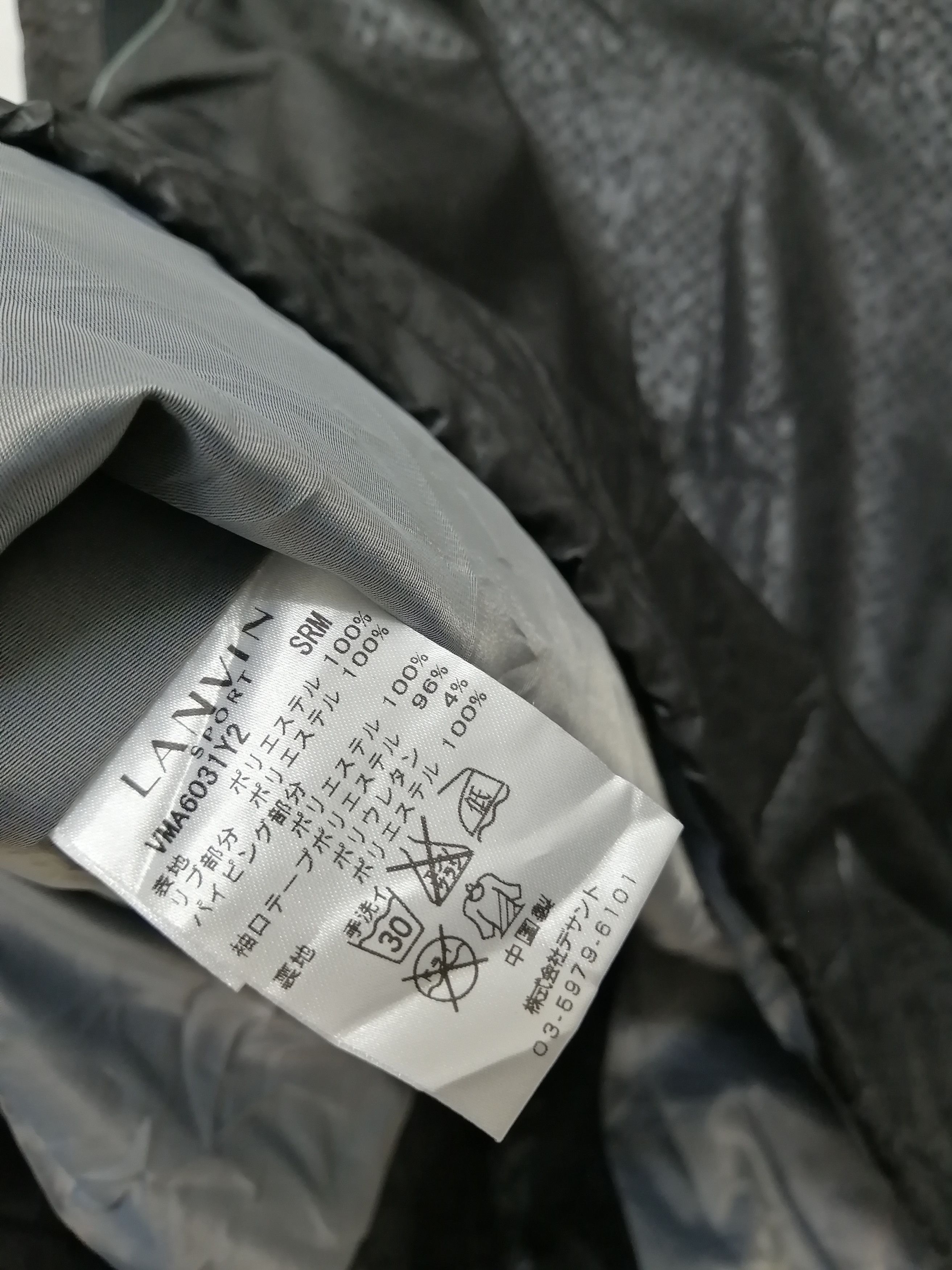 Lanvin LANVIN SPORT Zipper Jacket - Size 38 Size US M / EU 48-50 / 2 - 12 Thumbnail