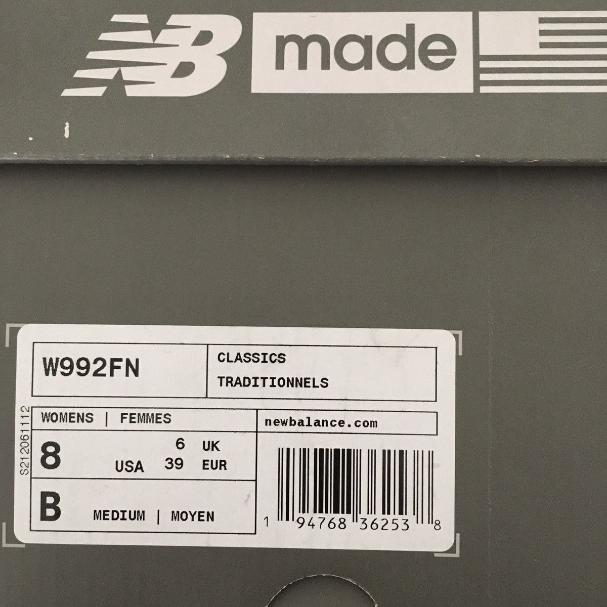 New Balance 992 Made in USA Size US 8 / IT 38 - 7 Thumbnail