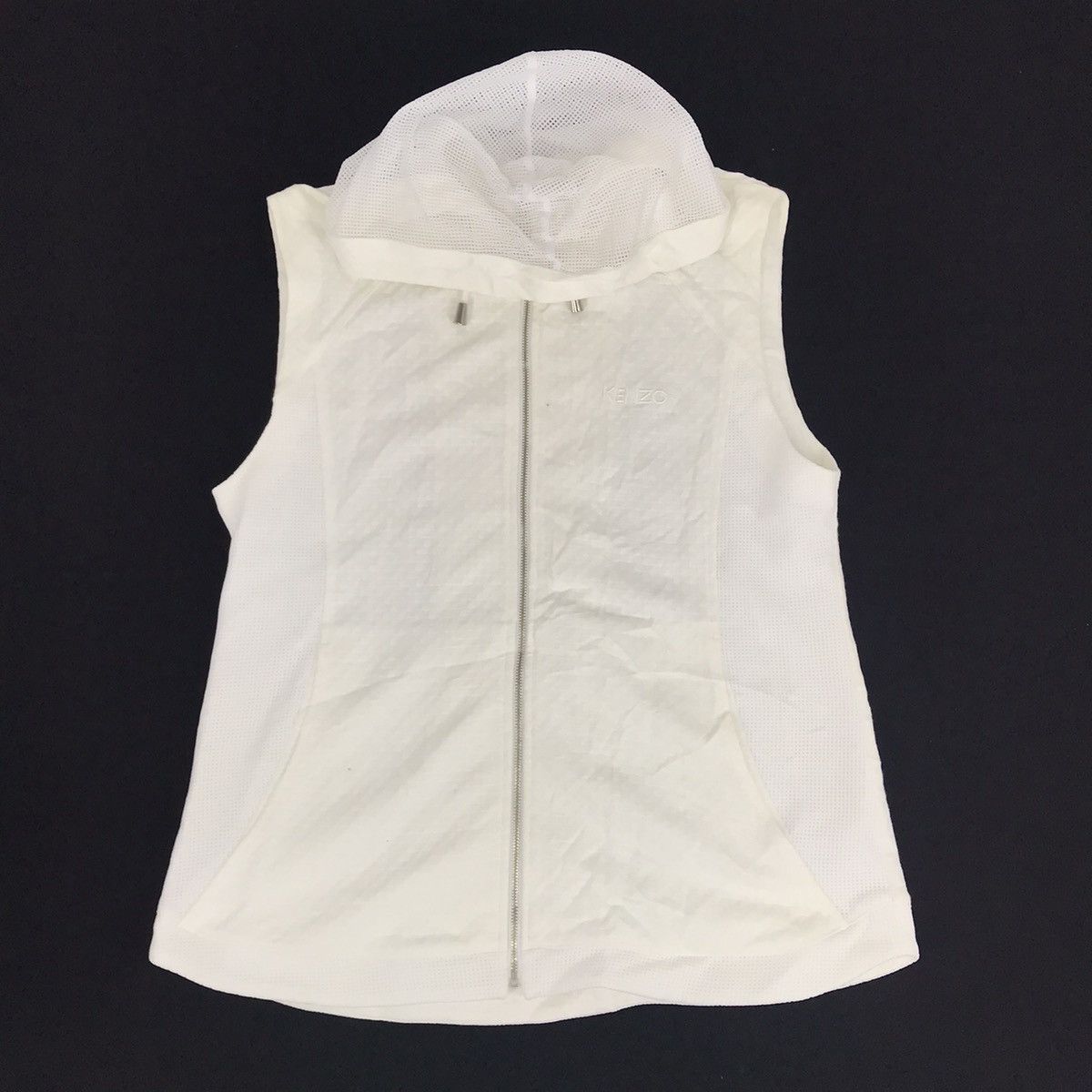 Kenzo Golf Insulated Zipper Style Designer Sleeveless