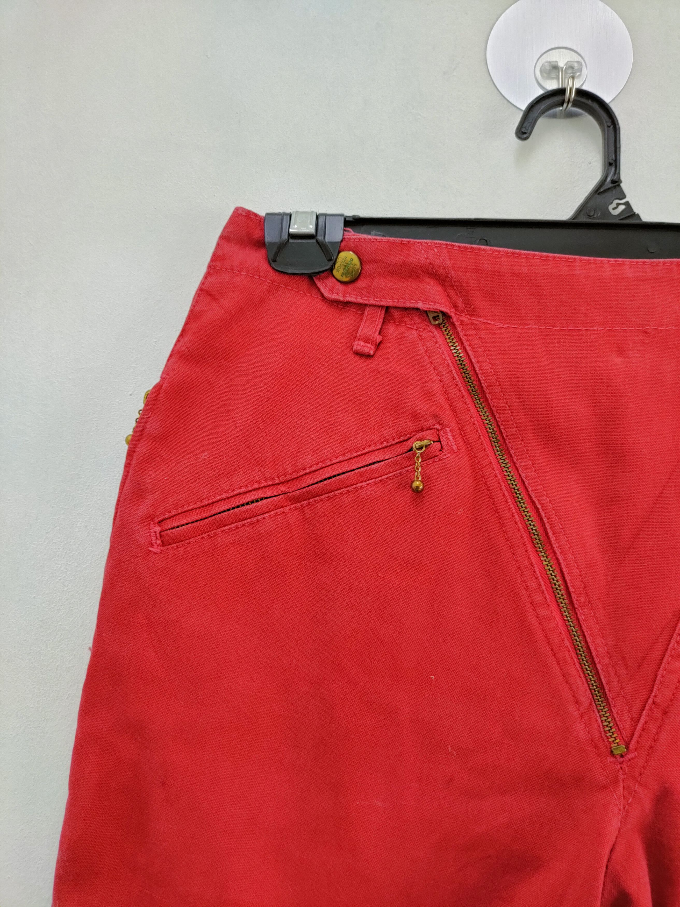 Linea Linea Vicenza Red Pants Made In Japan Size US 26 / EU 42 - 8 Thumbnail