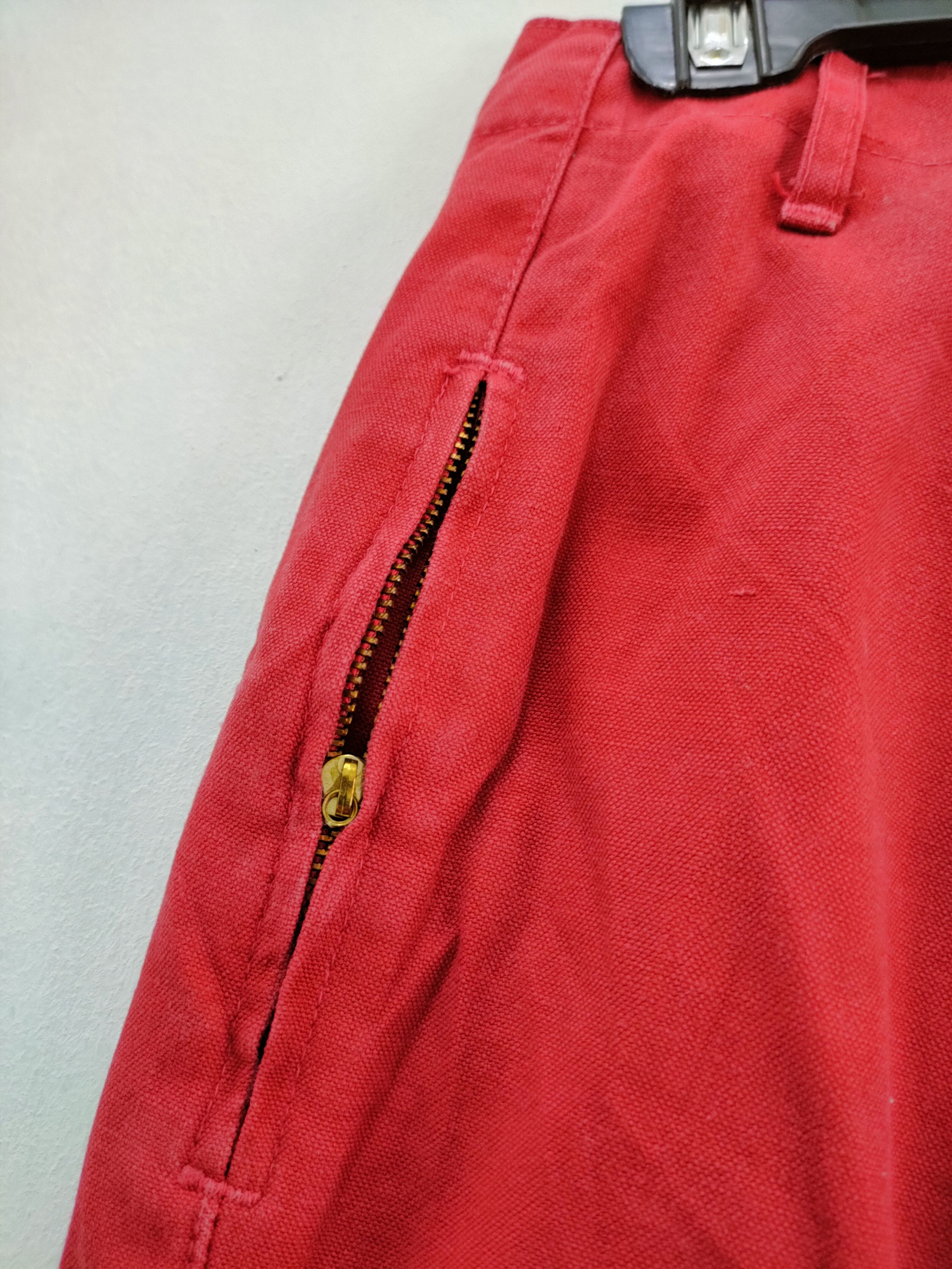 Linea Linea Vicenza Red Pants Made In Japan Size US 26 / EU 42 - 13 Thumbnail