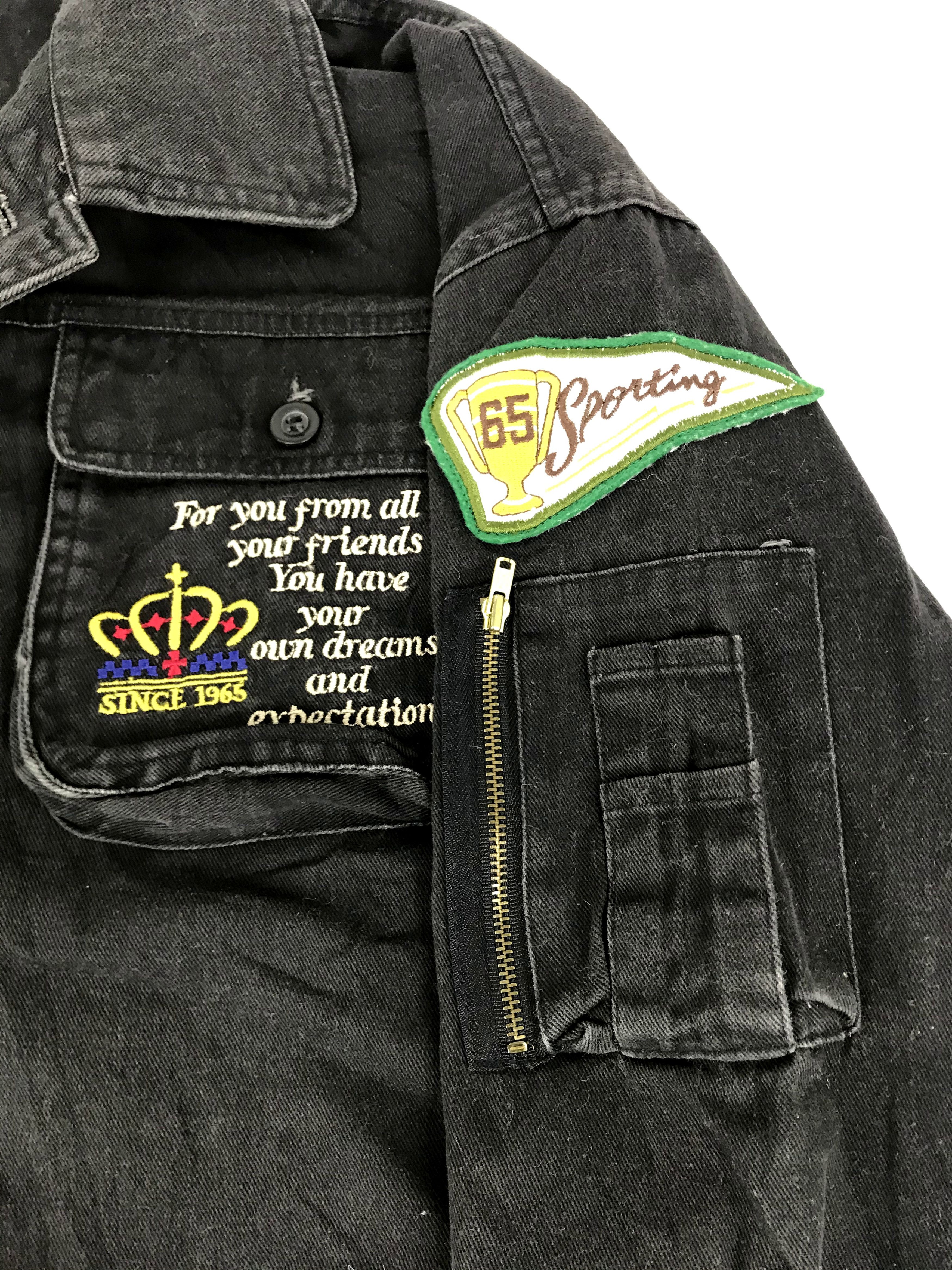 Japanese Brand Vintage FMN Sports Fashion Music Natural Work Wear Jacket Size US XL / EU 56 / 4 - 5 Thumbnail