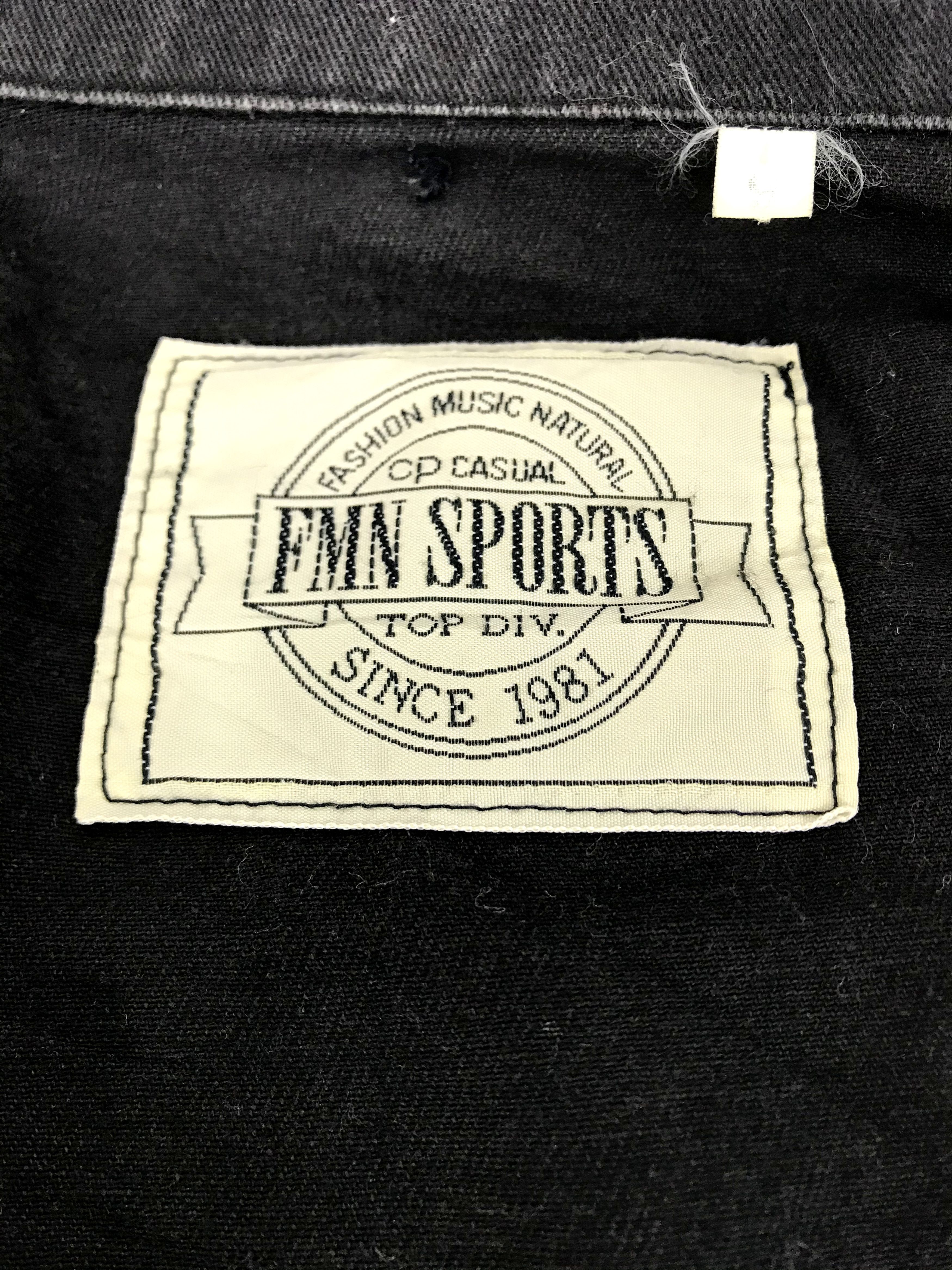 Japanese Brand Vintage FMN Sports Fashion Music Natural Work Wear Jacket Size US XL / EU 56 / 4 - 8 Thumbnail
