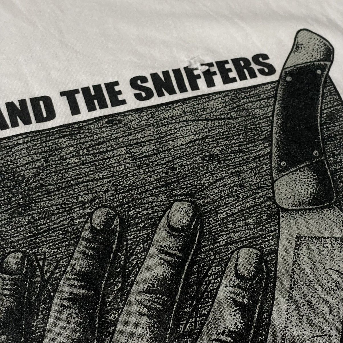 Vintage Vintage Y2K Graphic Tee The Sniffers Band Oversized Goth XXL Size US XXL / EU 58 / 5 - 7 Thumbnail
