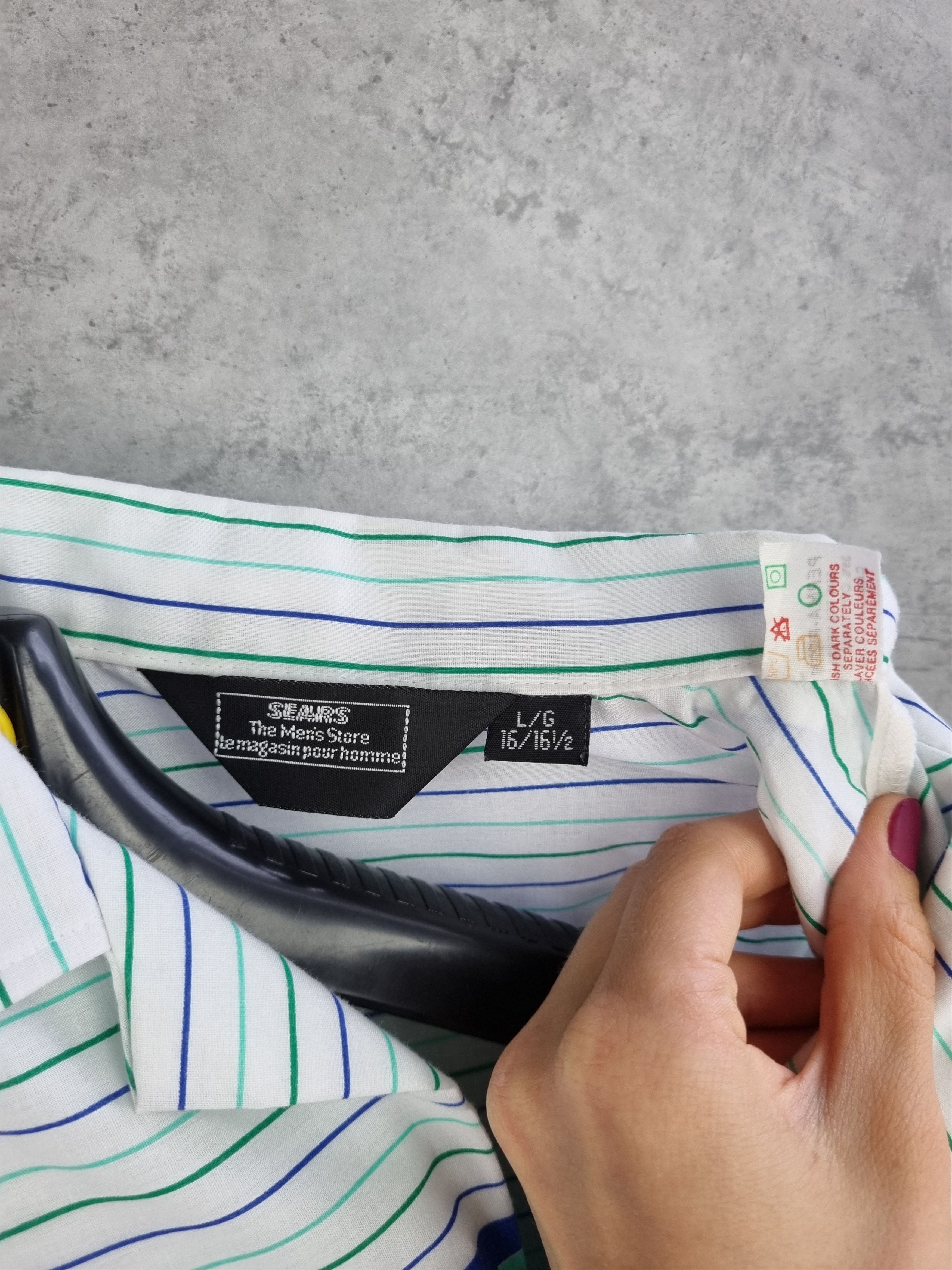 Cowboy Equipment × Vintage 70s Sears Pour Homme Light Bowling camp collar Shirt Size US L / EU 52-54 / 3 - 10 Thumbnail