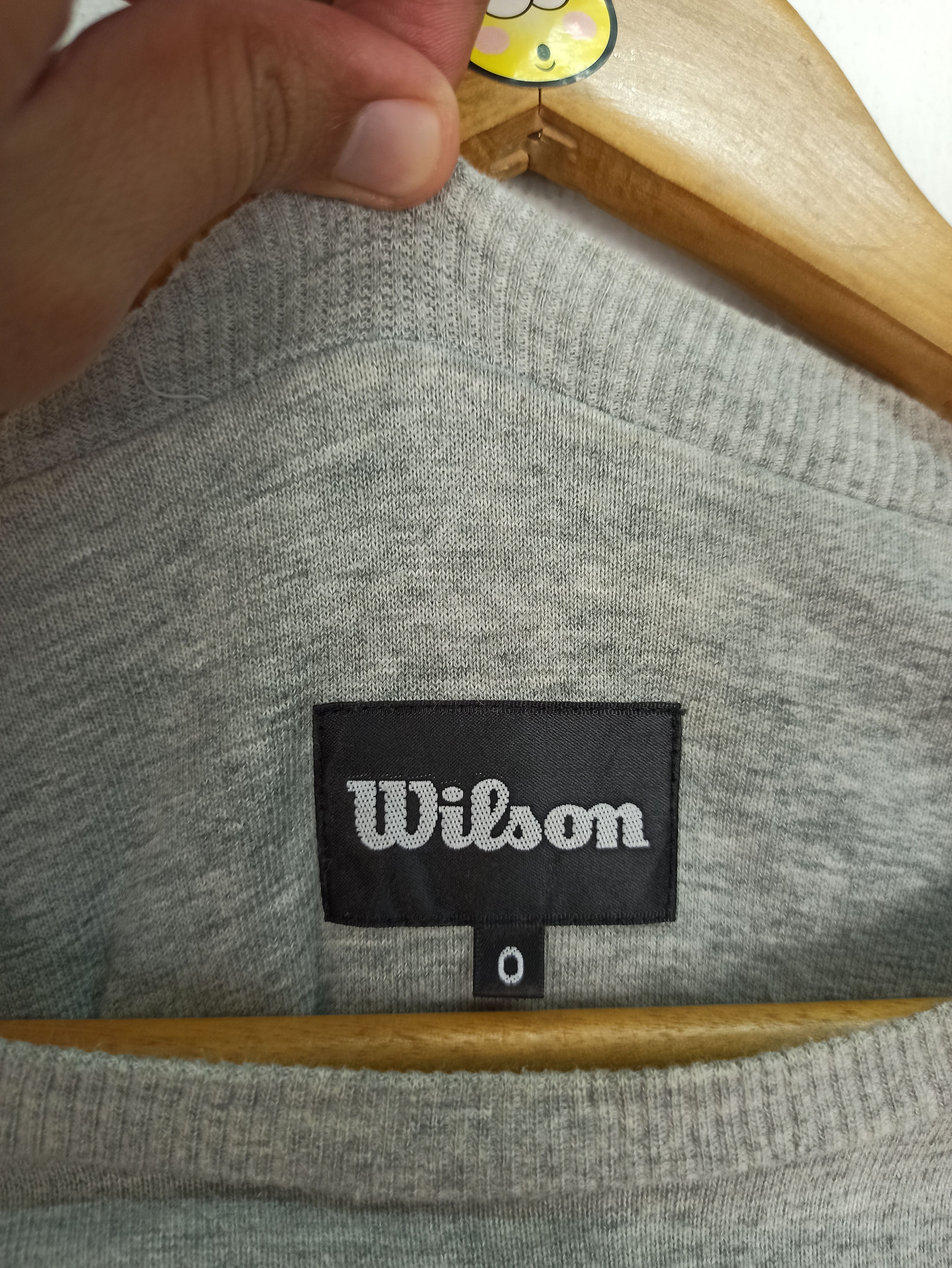 Vintage Vintage 90's Wilson Sweatshirts Size US XL / EU 56 / 4 - 8 Thumbnail