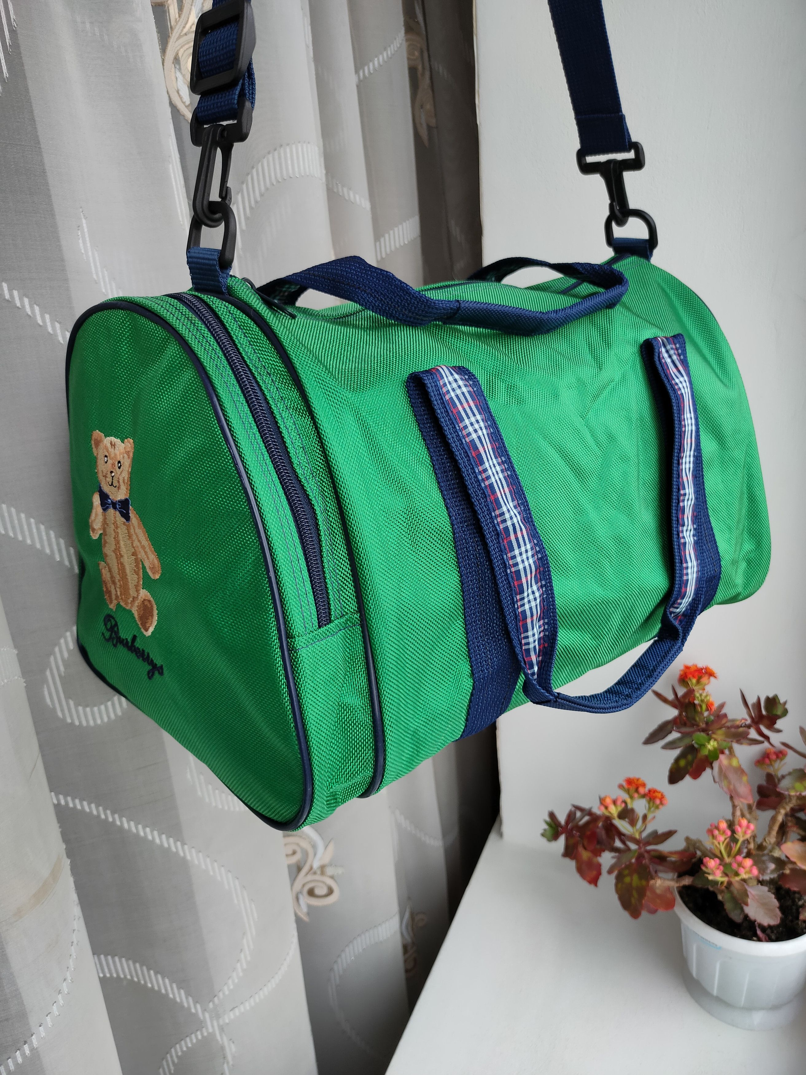 Burberry Vintage Burberrys Bag Teddy Burberry made in England Size ONE SIZE - 5 Thumbnail