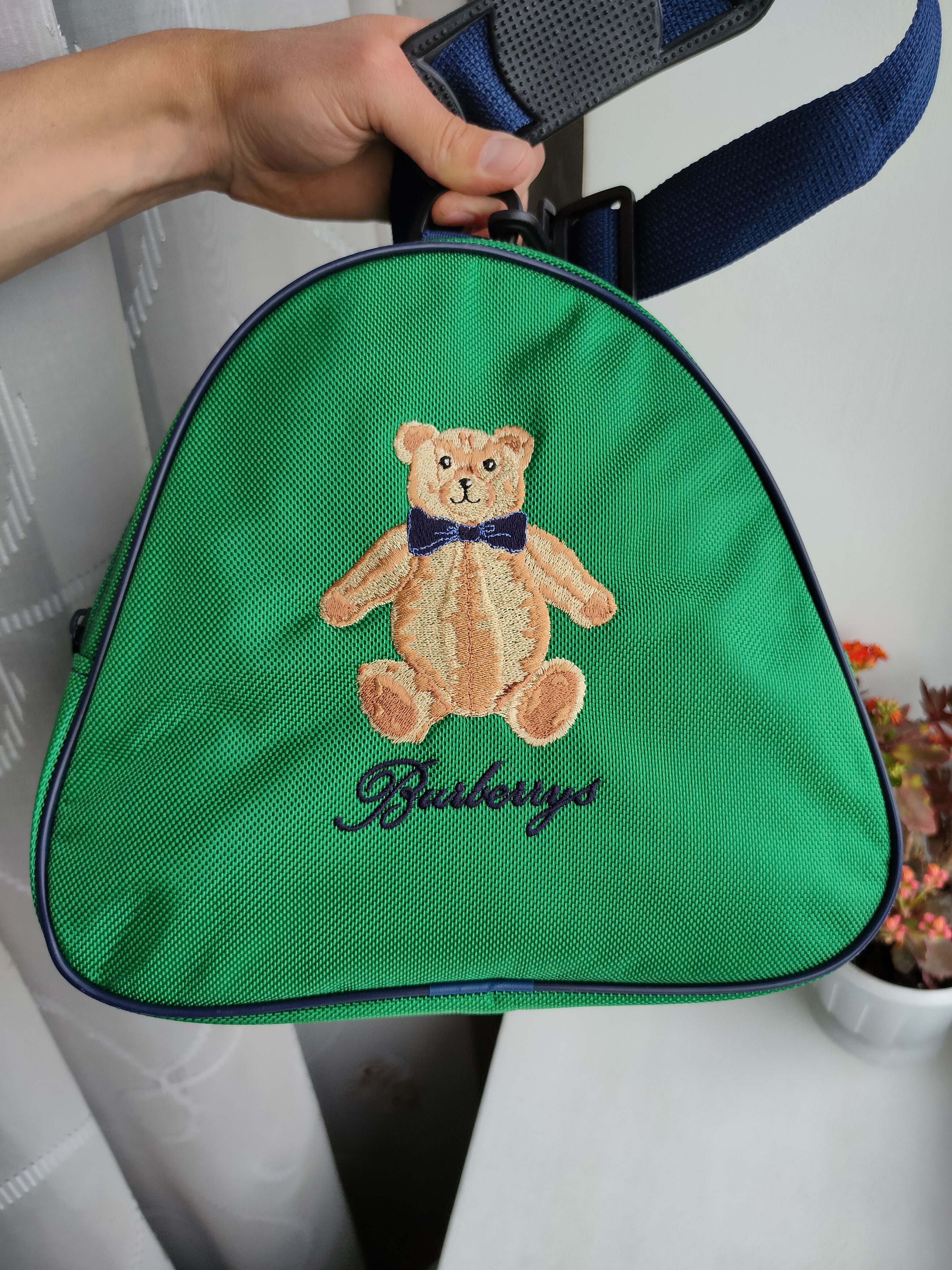Burberry Vintage Burberrys Bag Teddy Burberry made in England Size ONE SIZE - 2 Thumbnail