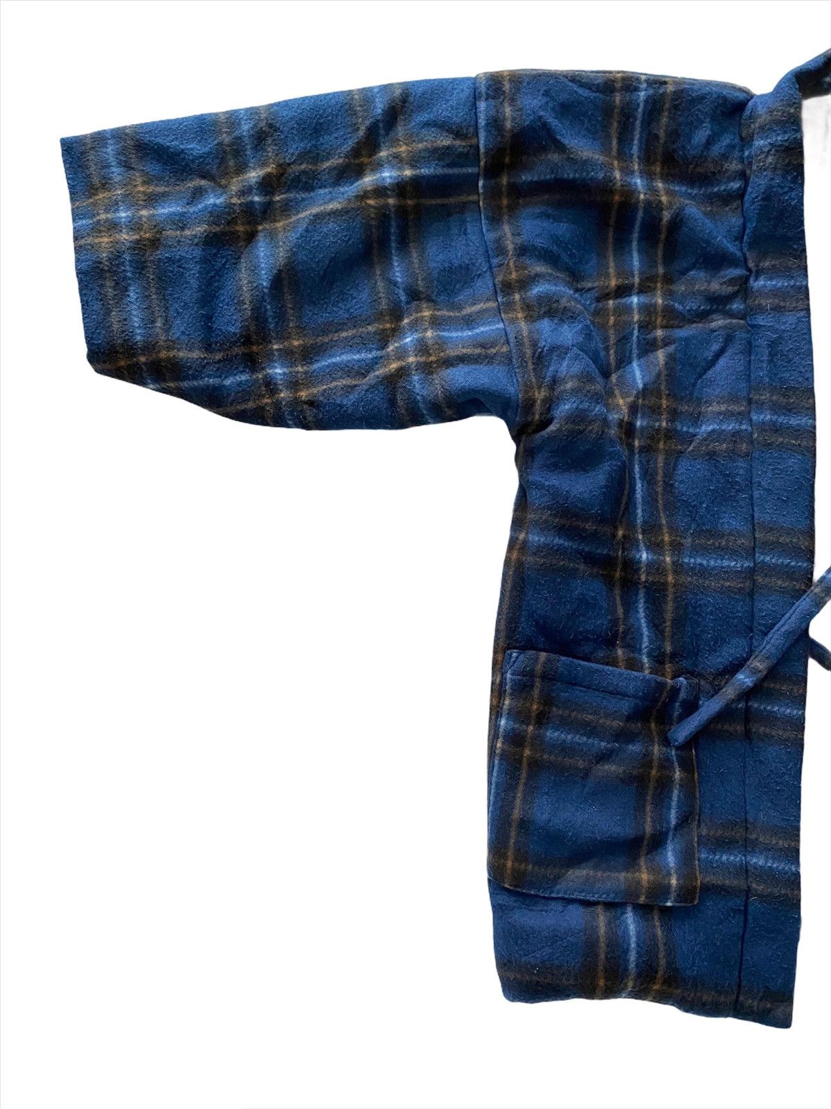 Indigo × Japanese Brand 💥delete today💥Wool Kimono🇯🇵 Jacket Size US L / EU 52-54 / 3 - 6 Thumbnail