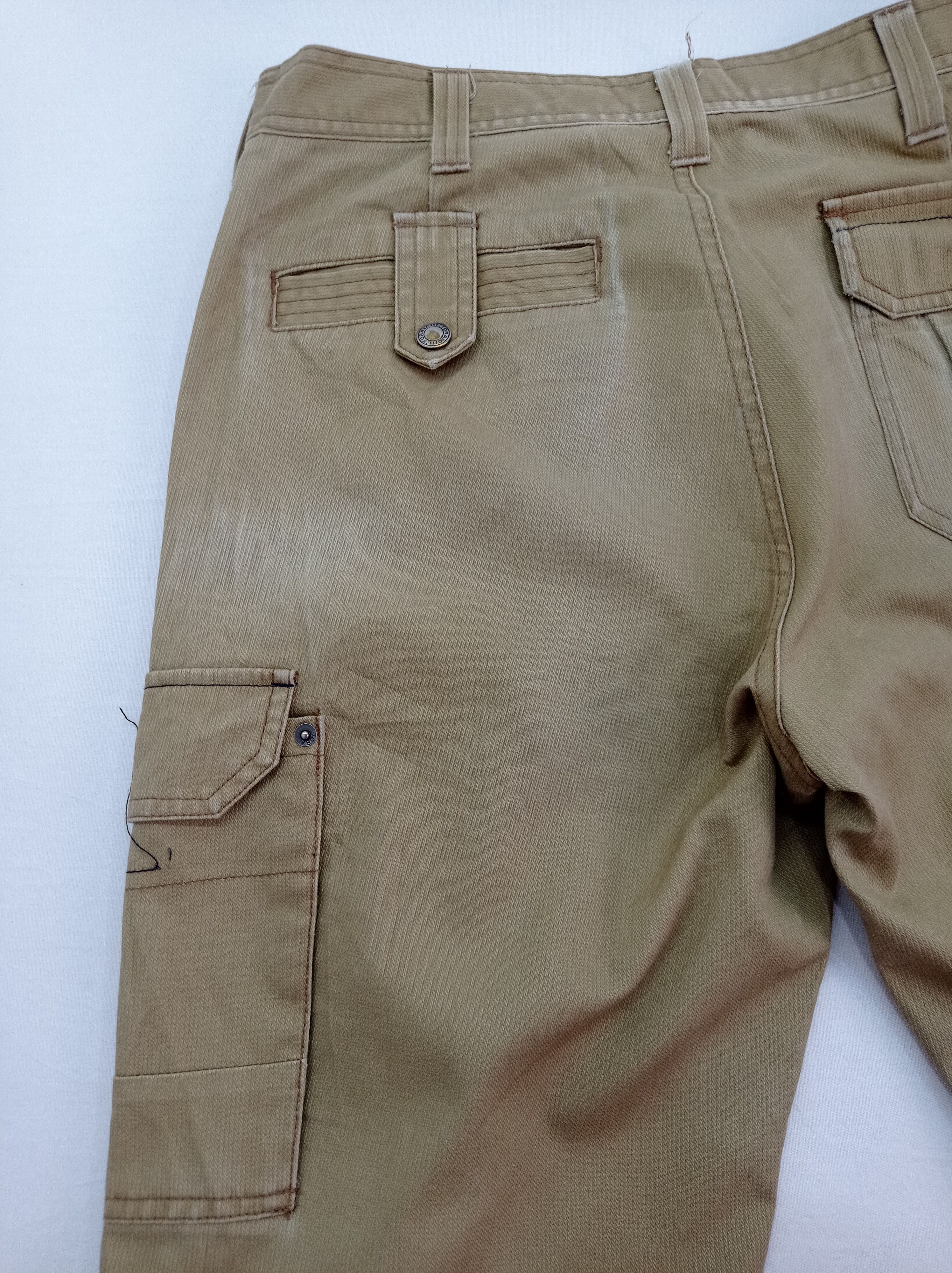 Japanese Brand Toraichi Faded Cargo Pants Size US 31 - 12 Thumbnail