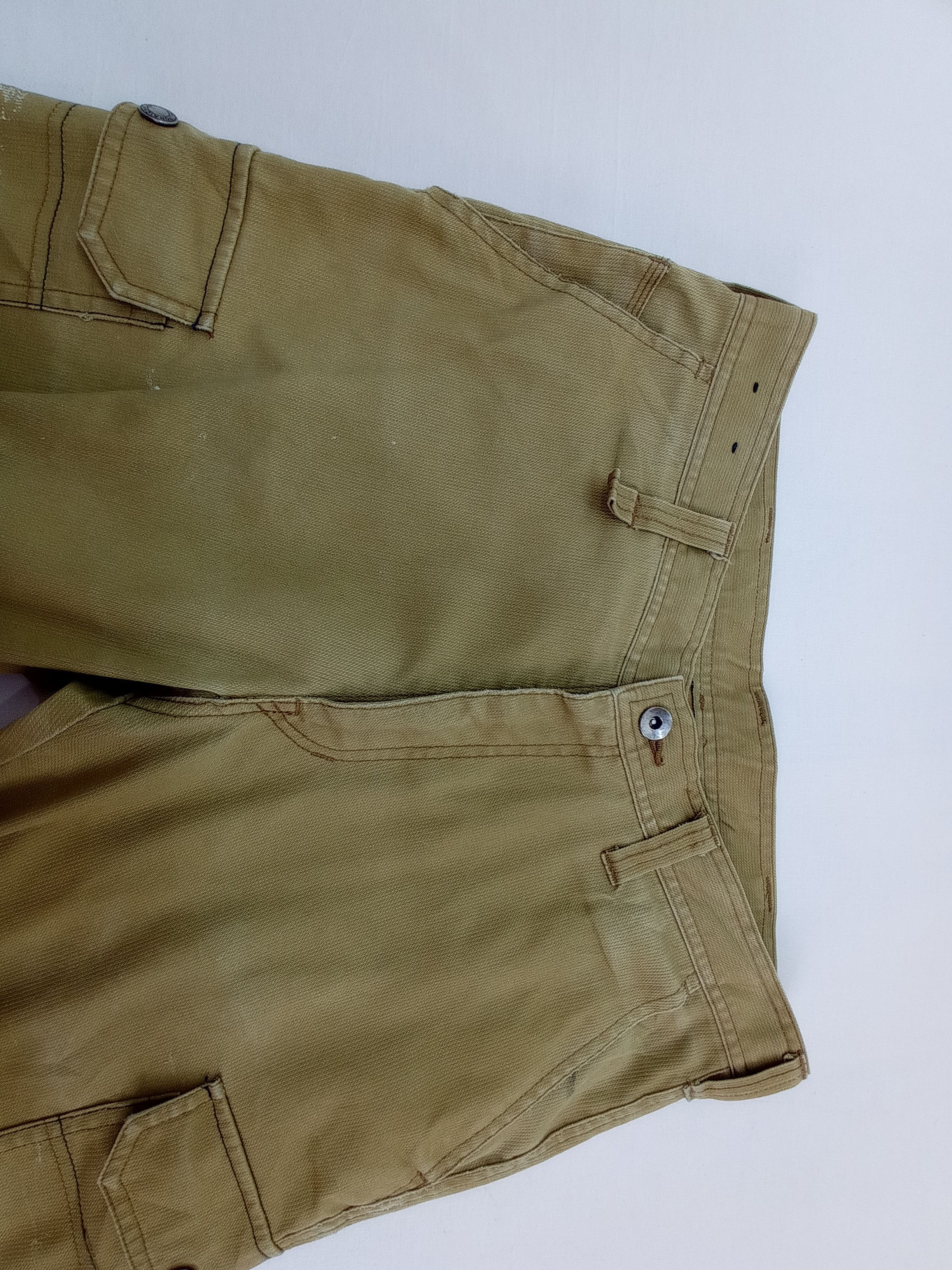 Japanese Brand Toraichi Faded Cargo Pants Size US 31 - 9 Thumbnail