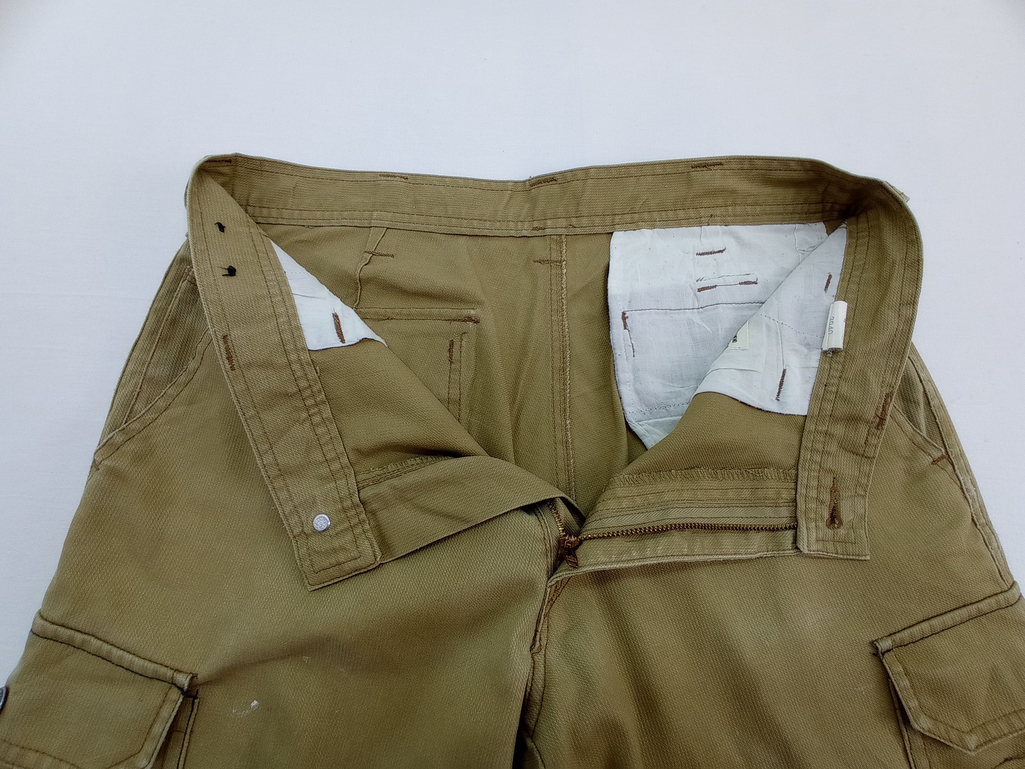 Japanese Brand Toraichi Faded Cargo Pants Size US 31 - 4 Thumbnail
