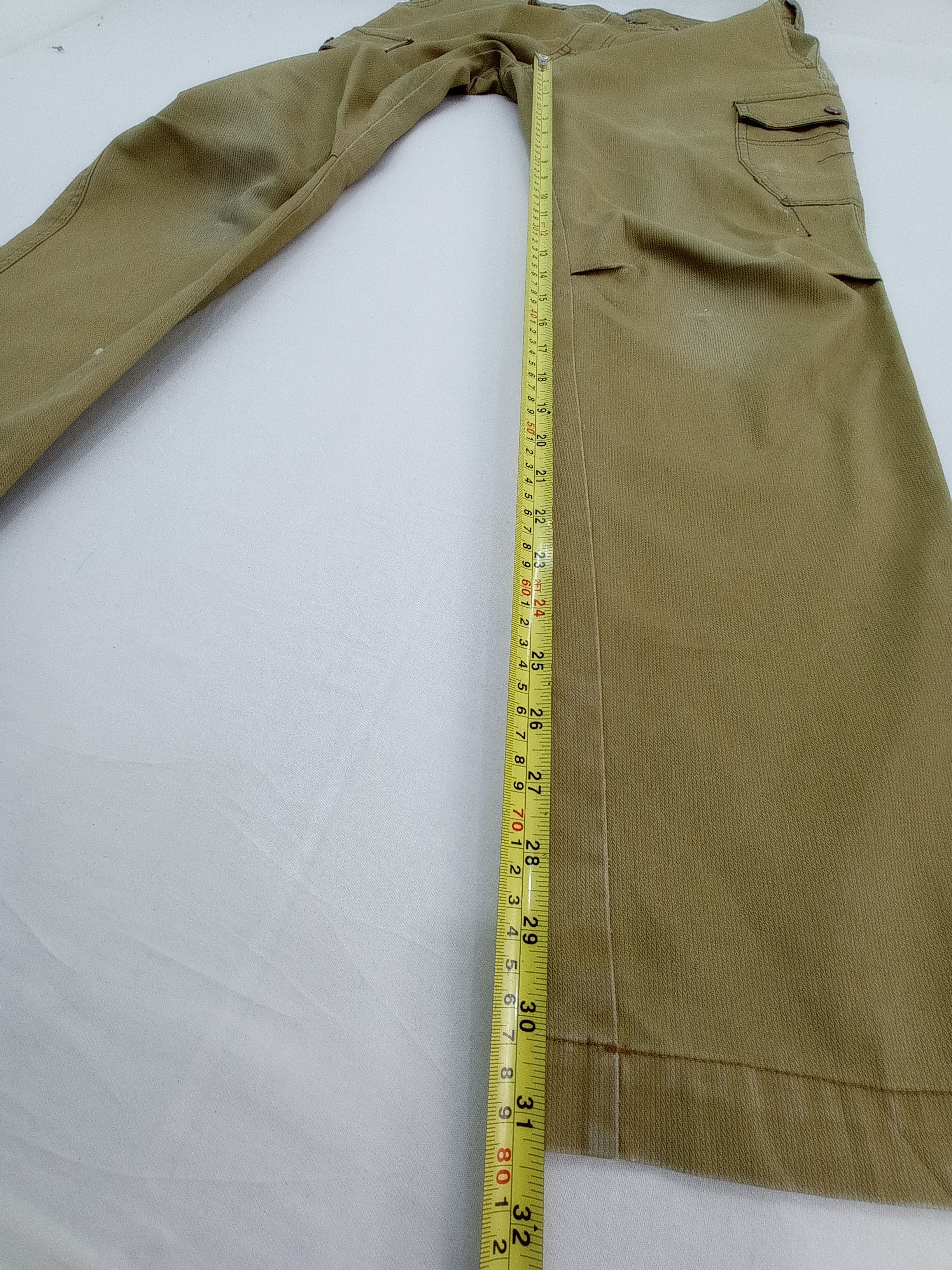Japanese Brand Toraichi Faded Cargo Pants Size US 31 - 21 Thumbnail