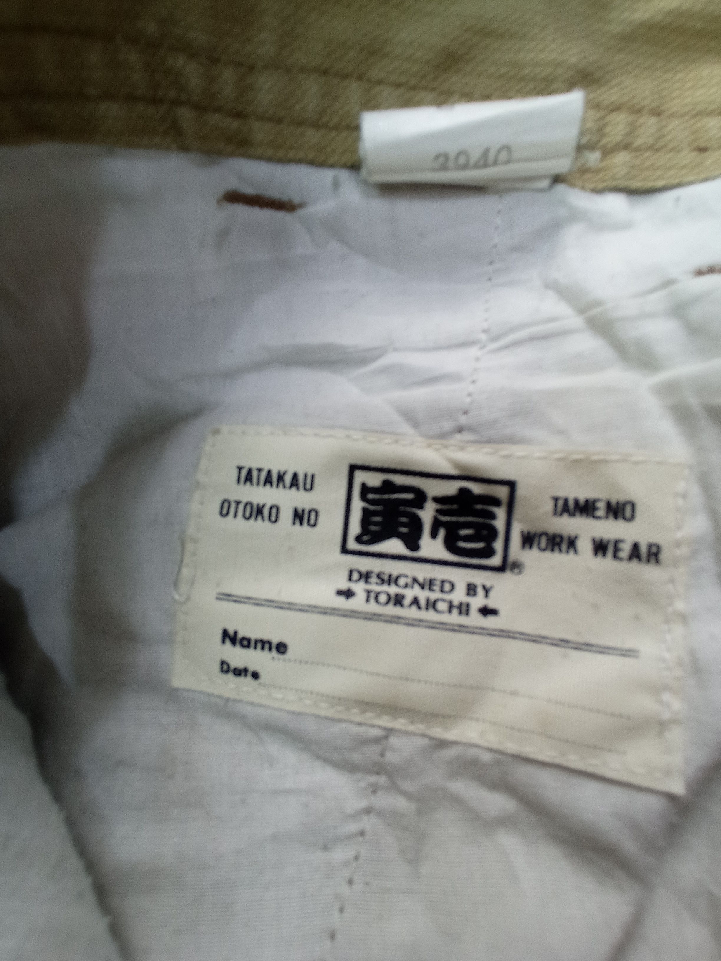 Japanese Brand Toraichi Faded Cargo Pants Size US 31 - 3 Thumbnail