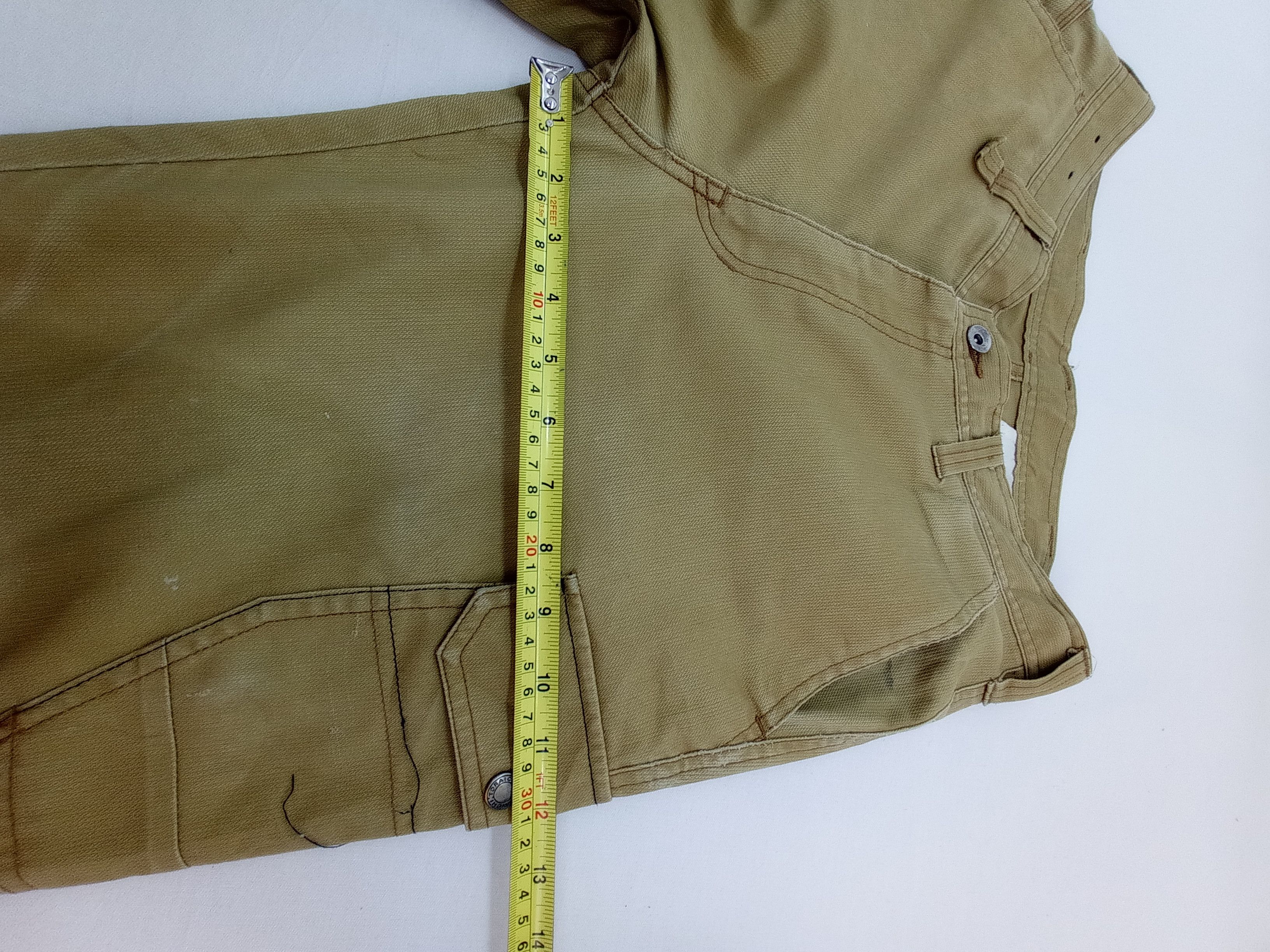 Japanese Brand Toraichi Faded Cargo Pants Size US 31 - 18 Thumbnail