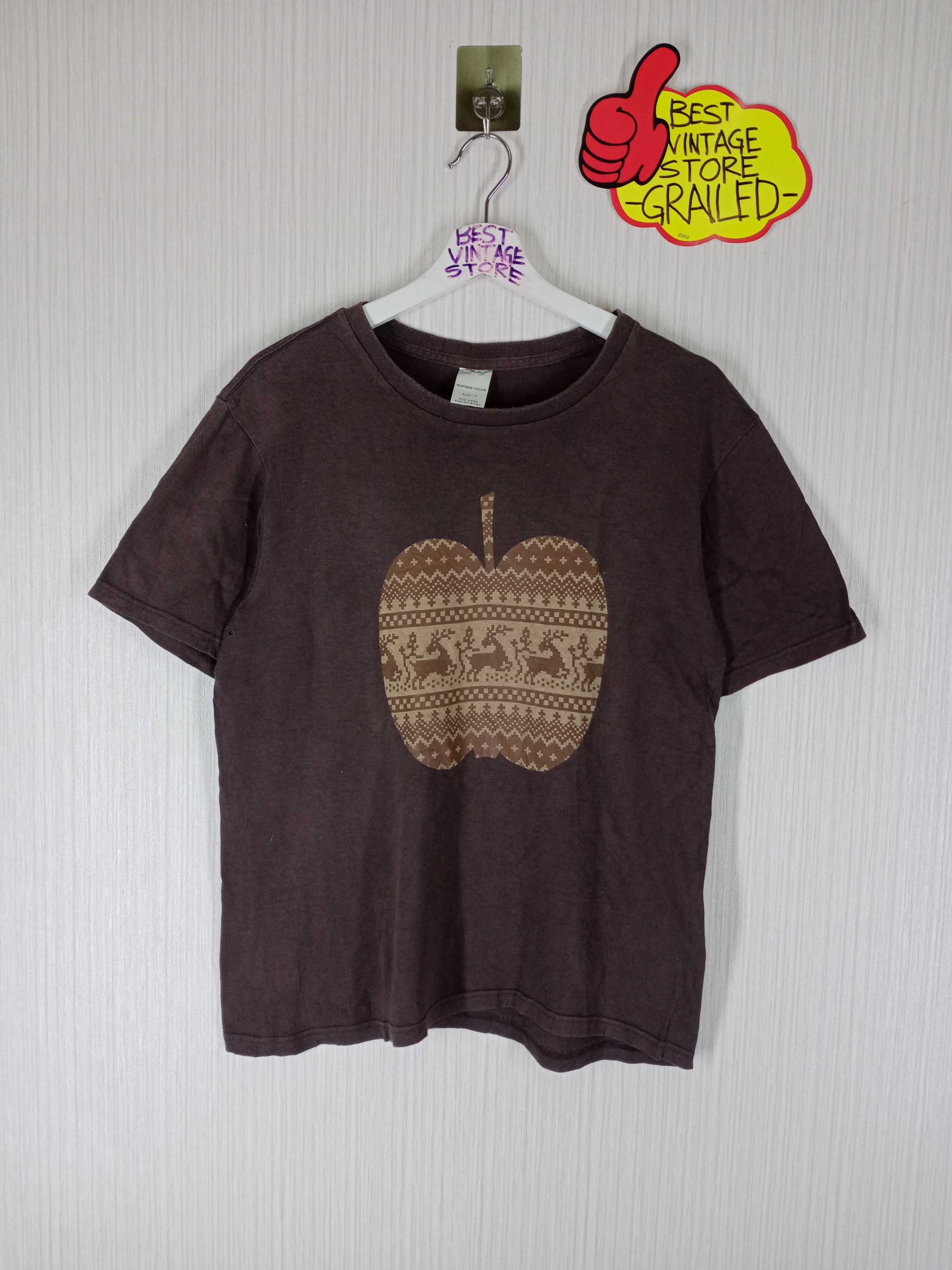 Number (N)ine × Takahiromiyashita The Soloist. Number Nine Big Apple Tshirt Size US M / EU 48-50 / 2 - 1 Thumbnail