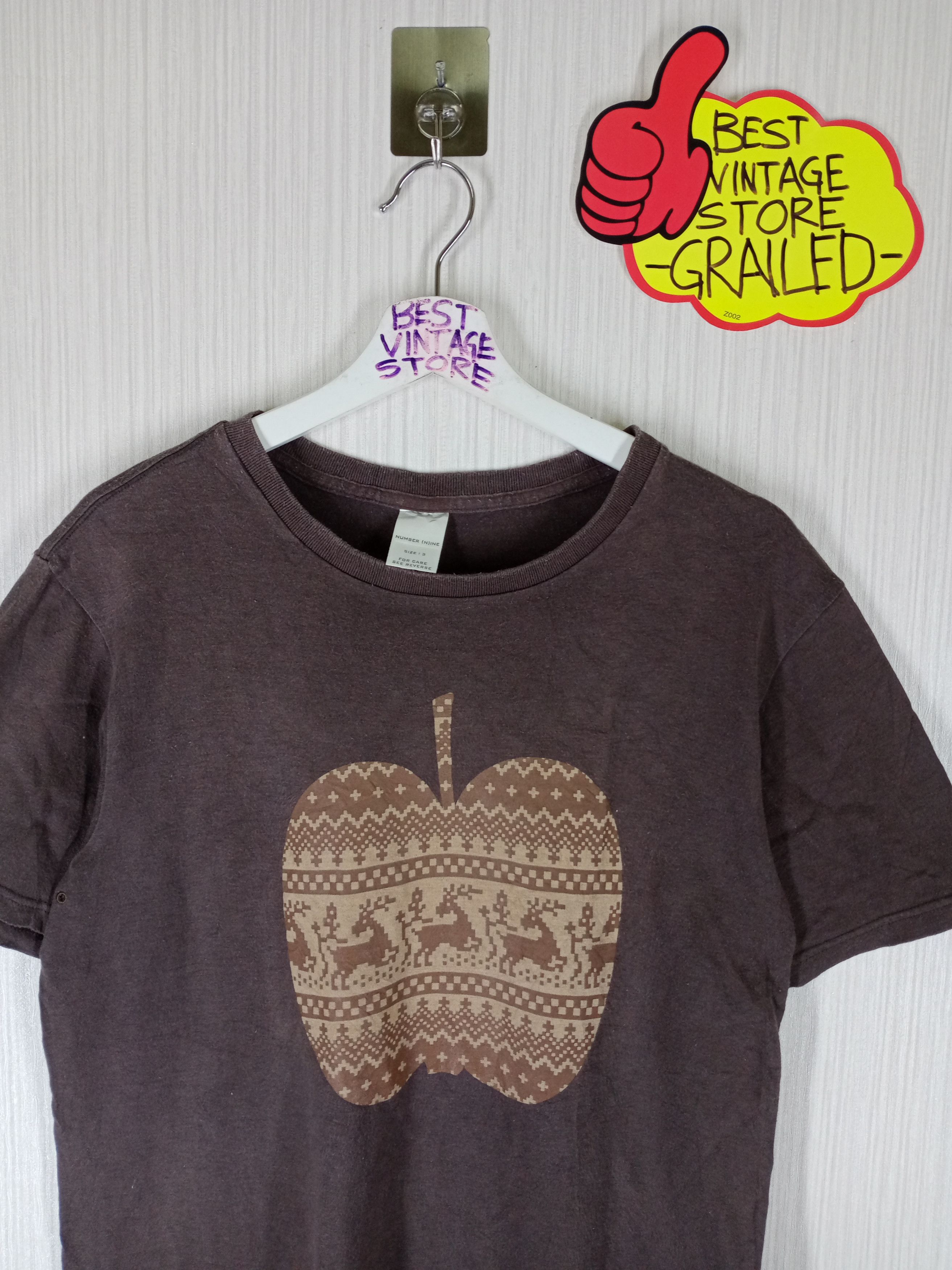 Number (N)ine × Takahiromiyashita The Soloist. Number Nine Big Apple Tshirt Size US M / EU 48-50 / 2 - 6 Thumbnail