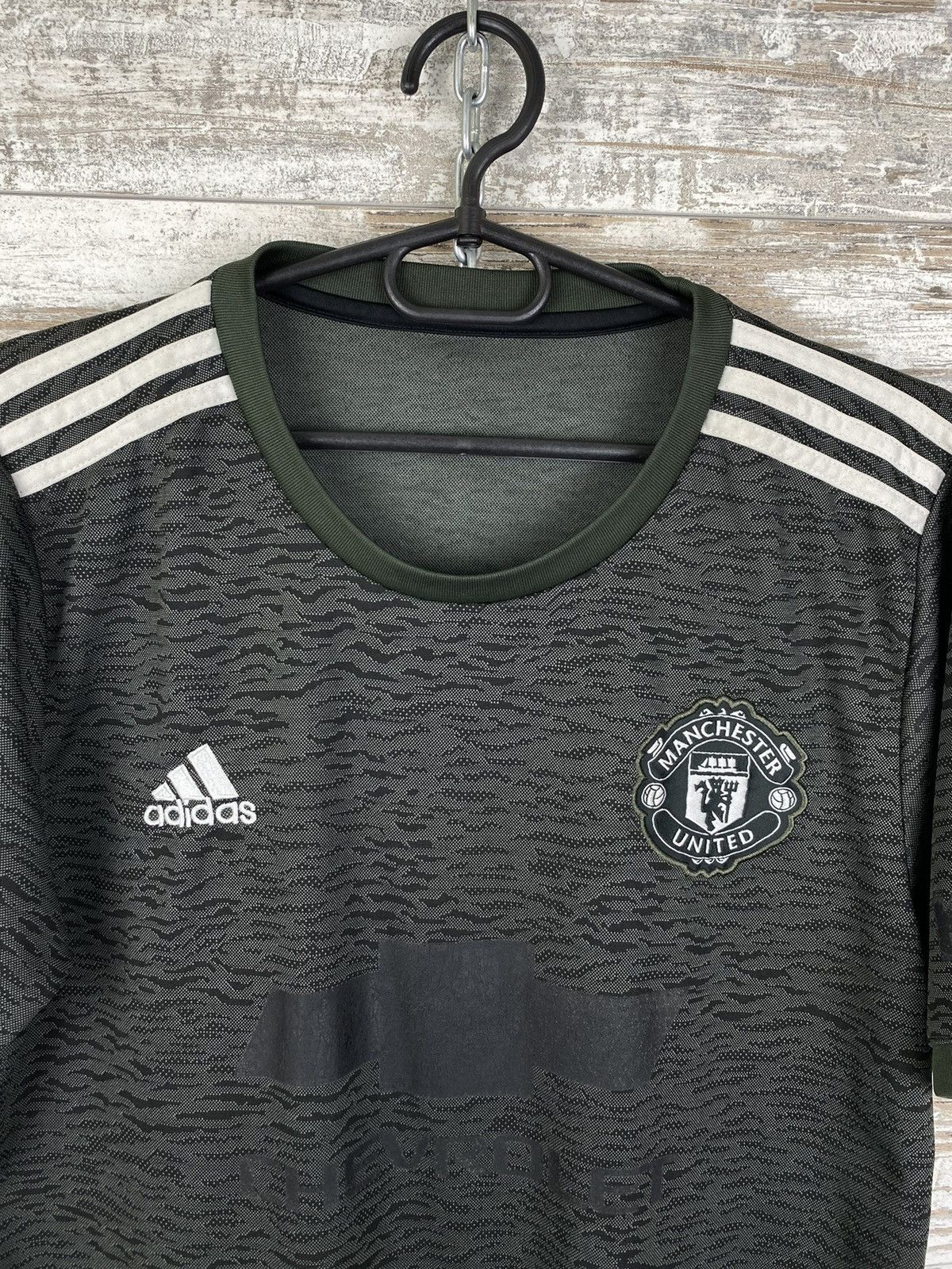 Adidas Mens Vintage Adidas FC Manchester United T Shirt jersey tee Size US M / EU 48-50 / 2 - 2 Thumbnail