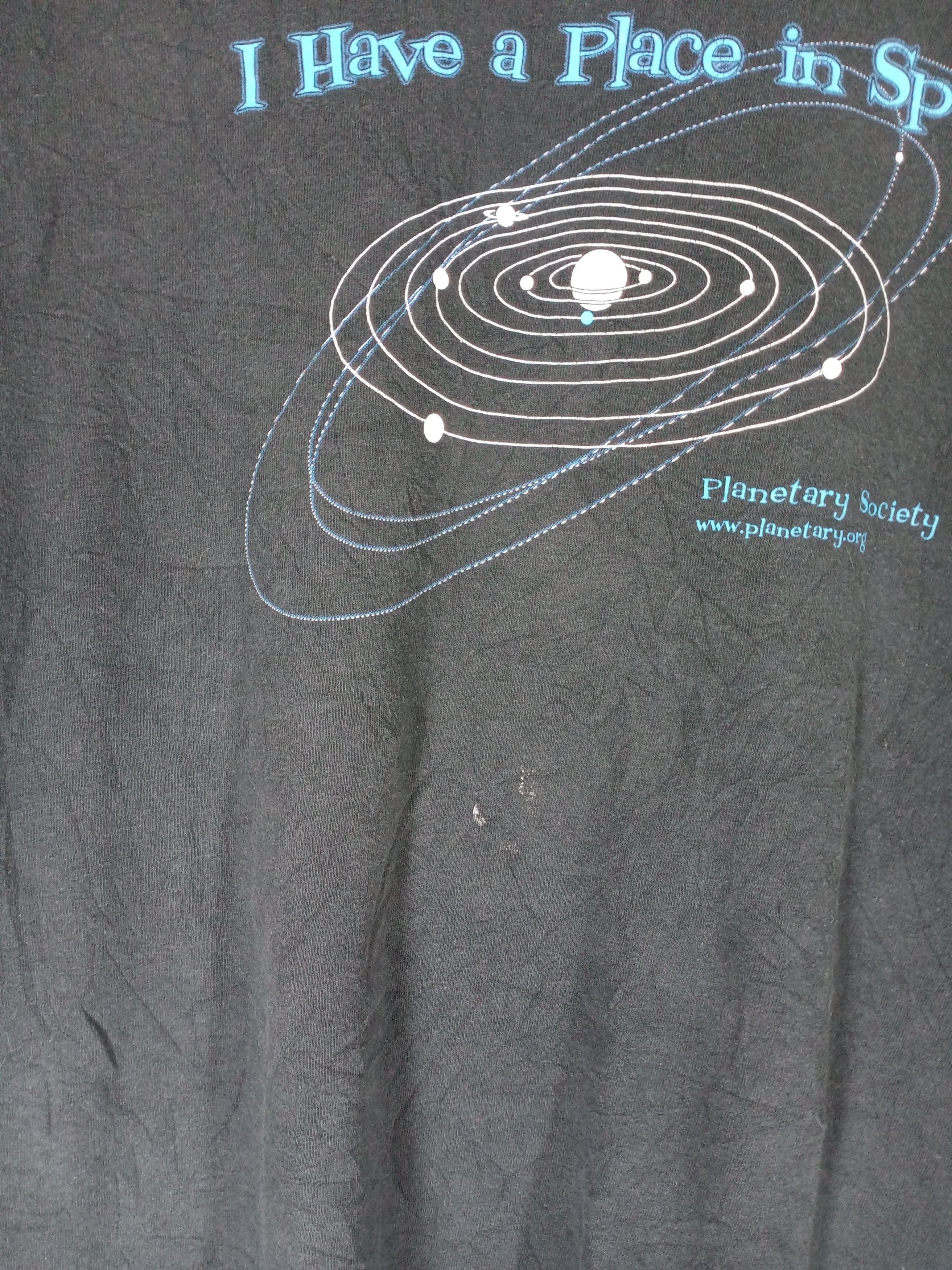 Arts & Science Vintage Galaxy Graphic Planetary Society Shirt Size US L / EU 52-54 / 3 - 4 Thumbnail