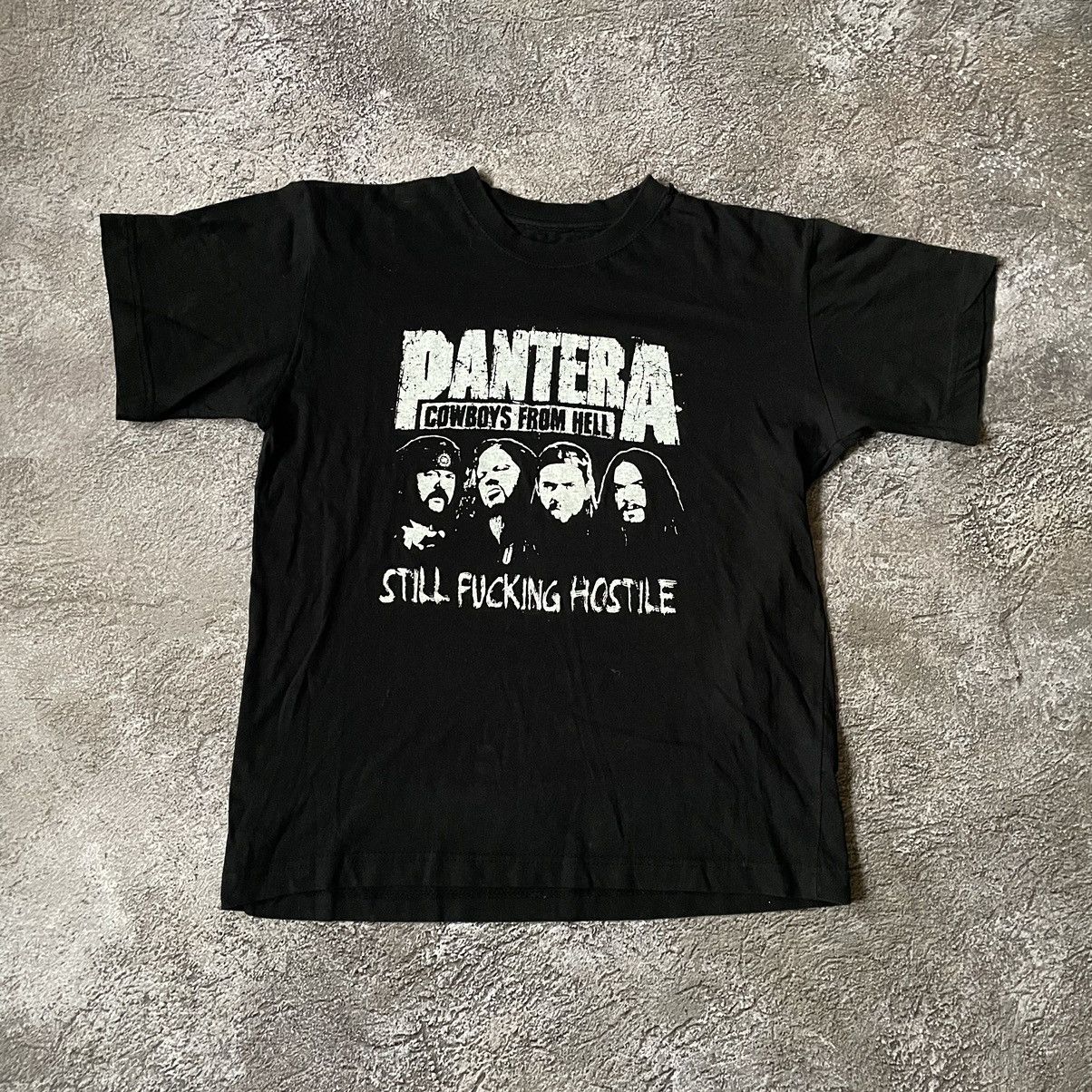 Band Tees Vintage Y2K PANTERA FUCKING Face DEAD Creepy Horror Tee Size US M / EU 48-50 / 2 - 2 Thumbnail