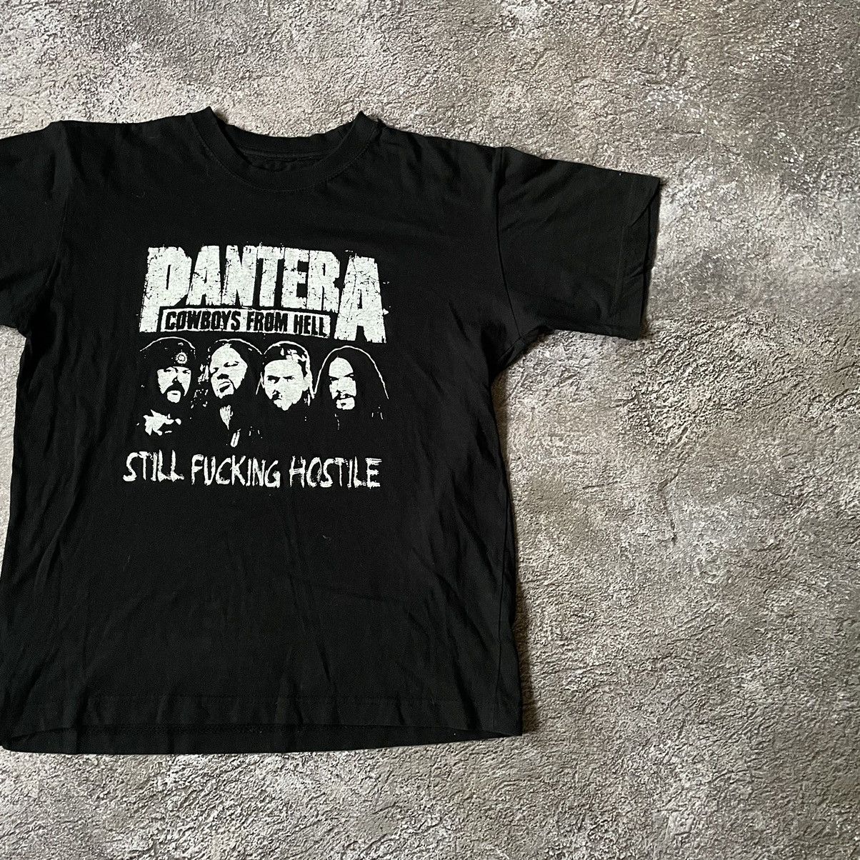 Band Tees Vintage Y2K PANTERA FUCKING Face DEAD Creepy Horror Tee Size US M / EU 48-50 / 2 - 3 Thumbnail