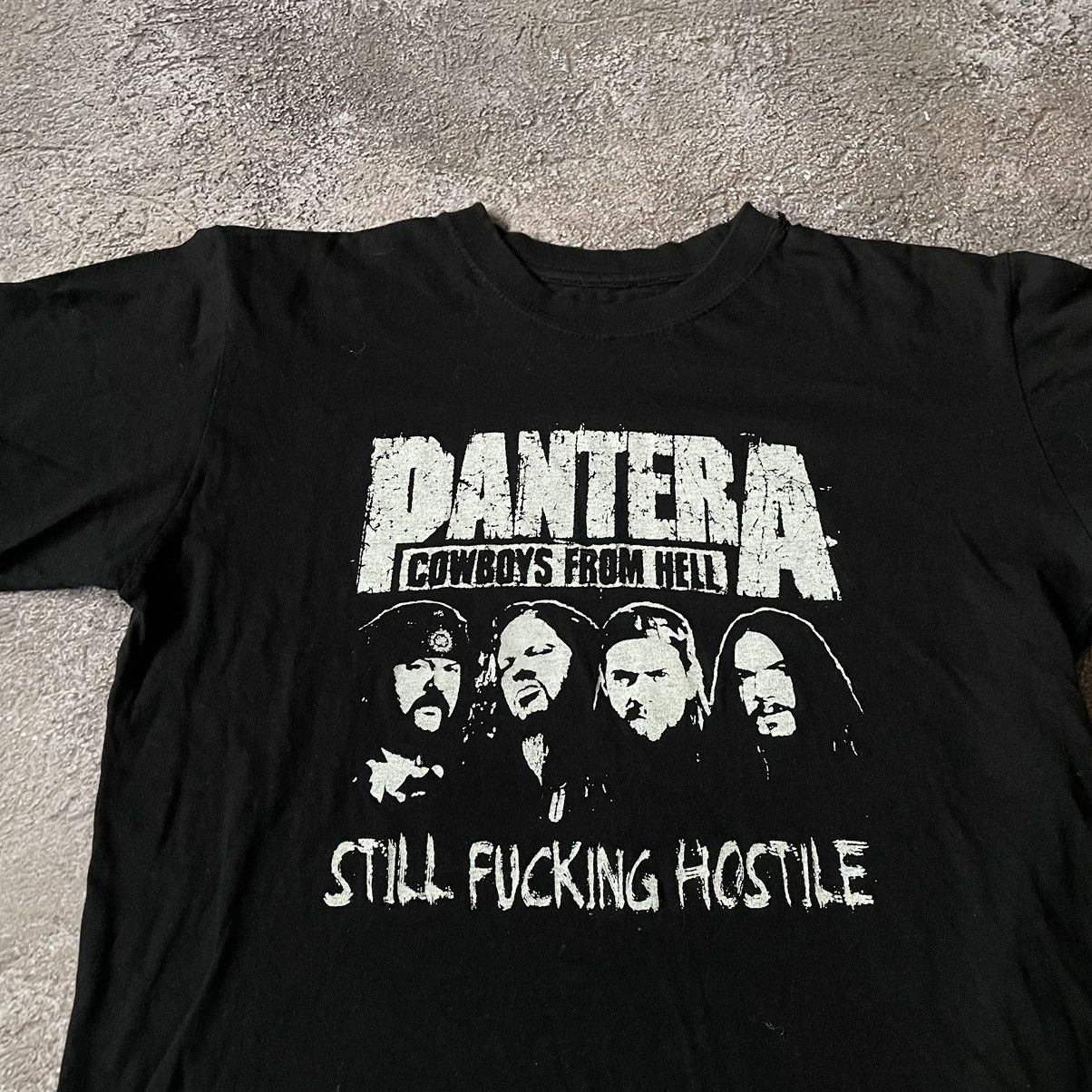 Band Tees Vintage Y2K PANTERA FUCKING Face DEAD Creepy Horror Tee Size US M / EU 48-50 / 2 - 5 Thumbnail