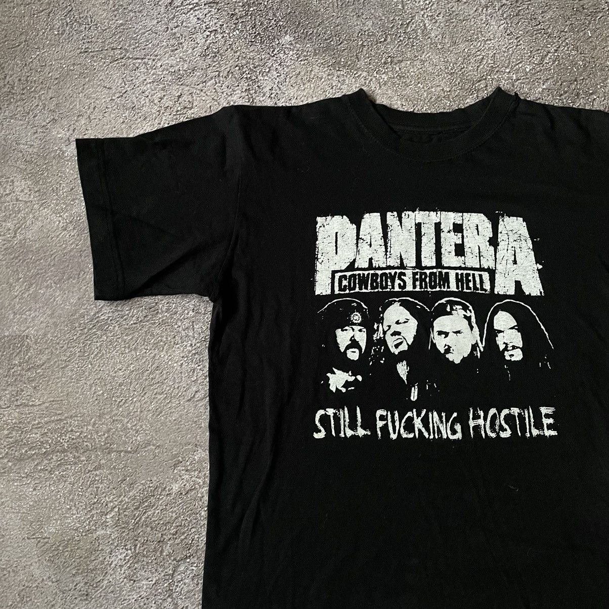 Band Tees Vintage Y2K PANTERA FUCKING Face DEAD Creepy Horror Tee Size US M / EU 48-50 / 2 - 4 Thumbnail