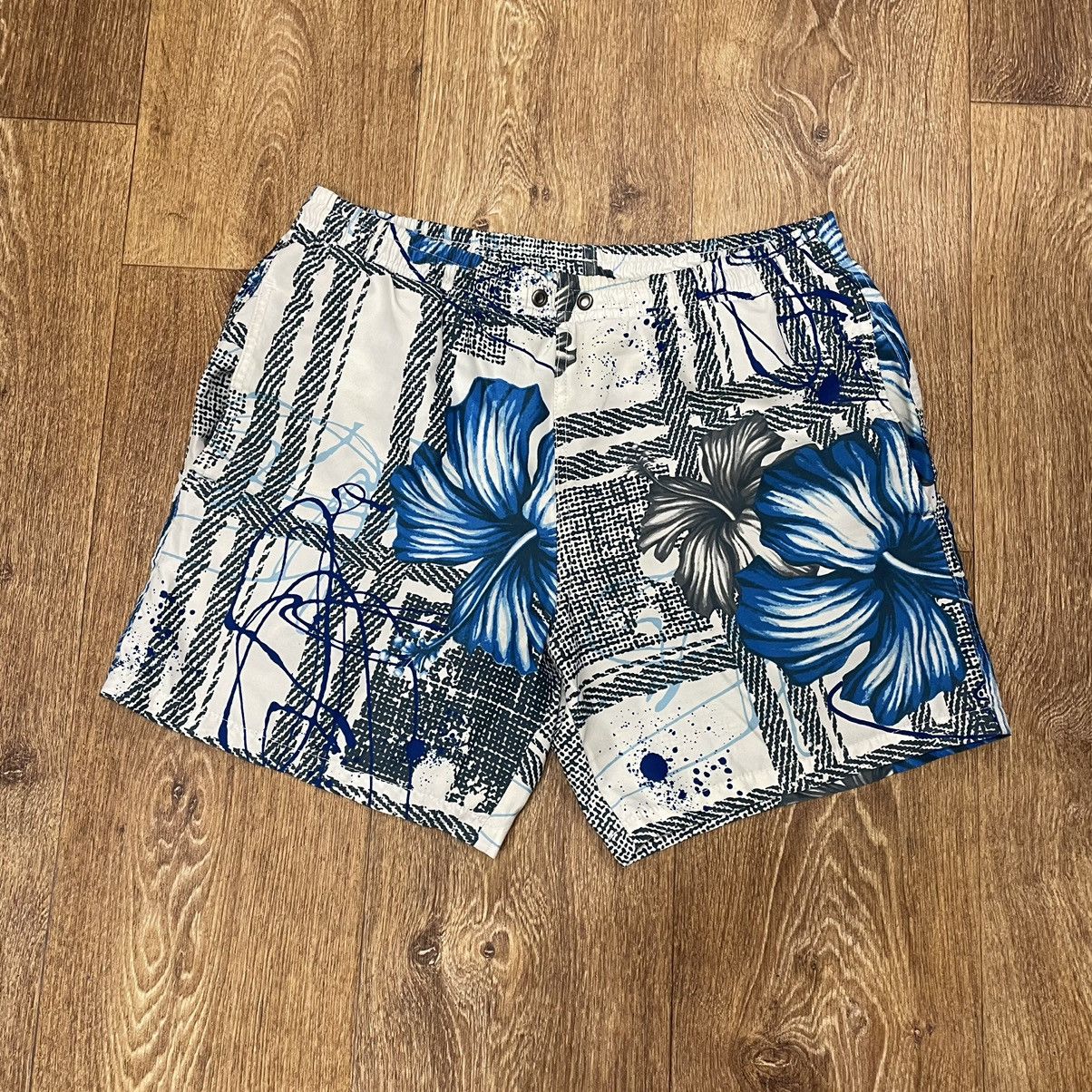 Vintage Vintage 90s All Over Print Baggy Shorts Streetwear Skate 30 Size US 30 / EU 46 - 1 Thumbnail
